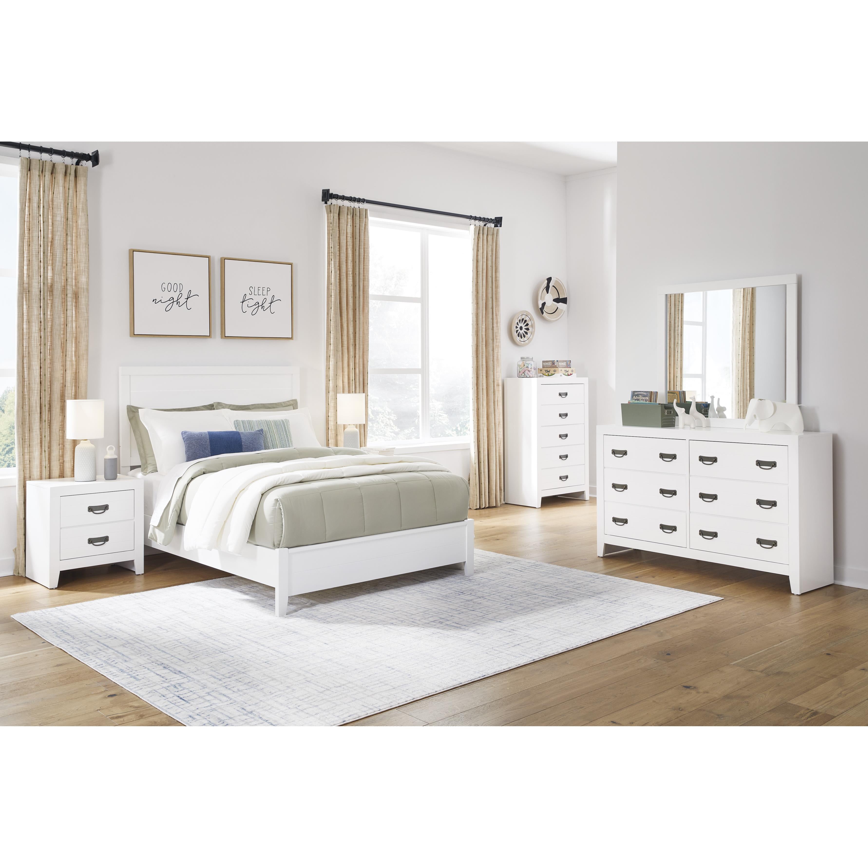 Diamond Modern Furniture Exclusive Design Binterglen Full Panel Bed B427-87/B427-83 IMAGE 8