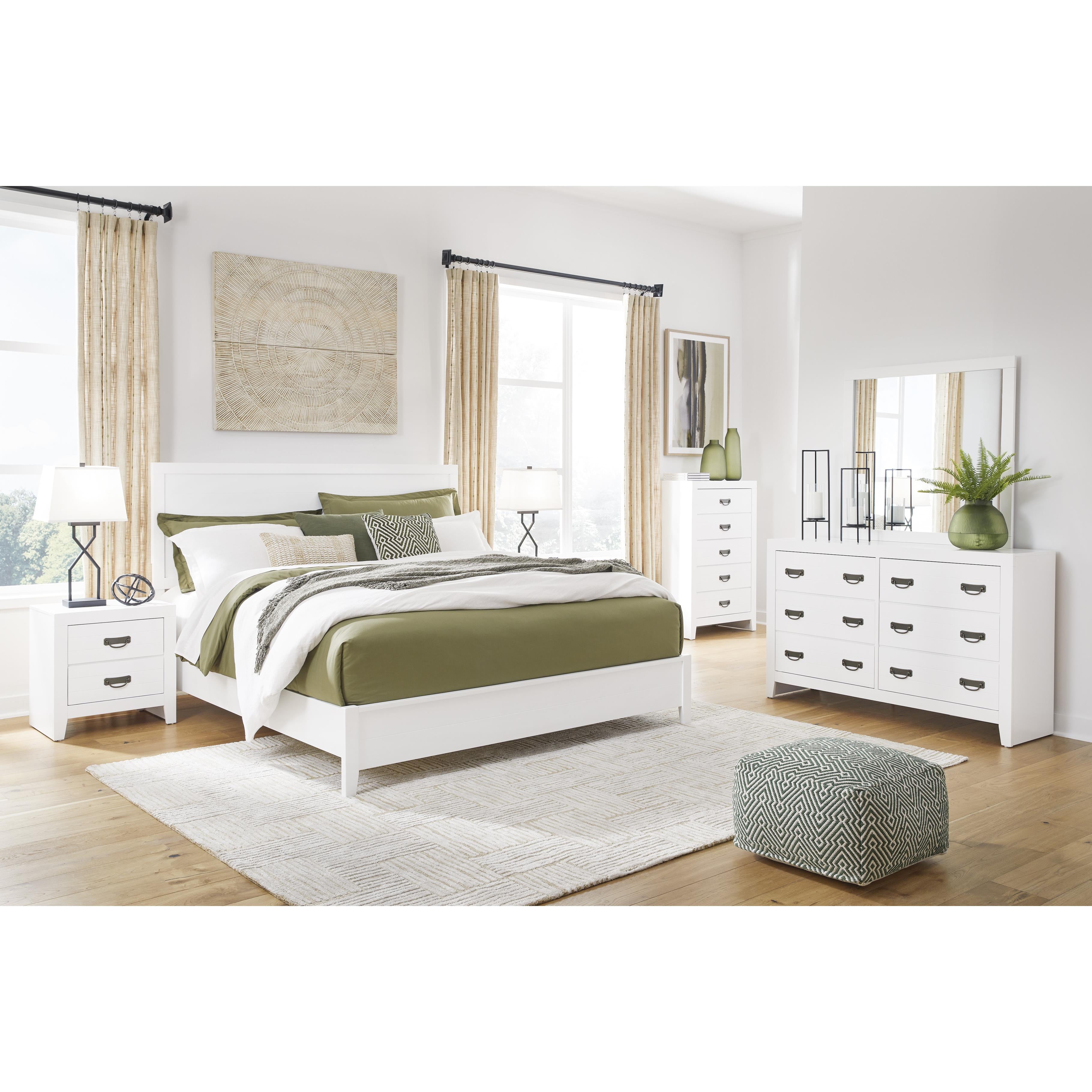 Diamond Modern Furniture Exclusive Design Binterglen King Panel Bed B427-82/B427-97 IMAGE 10