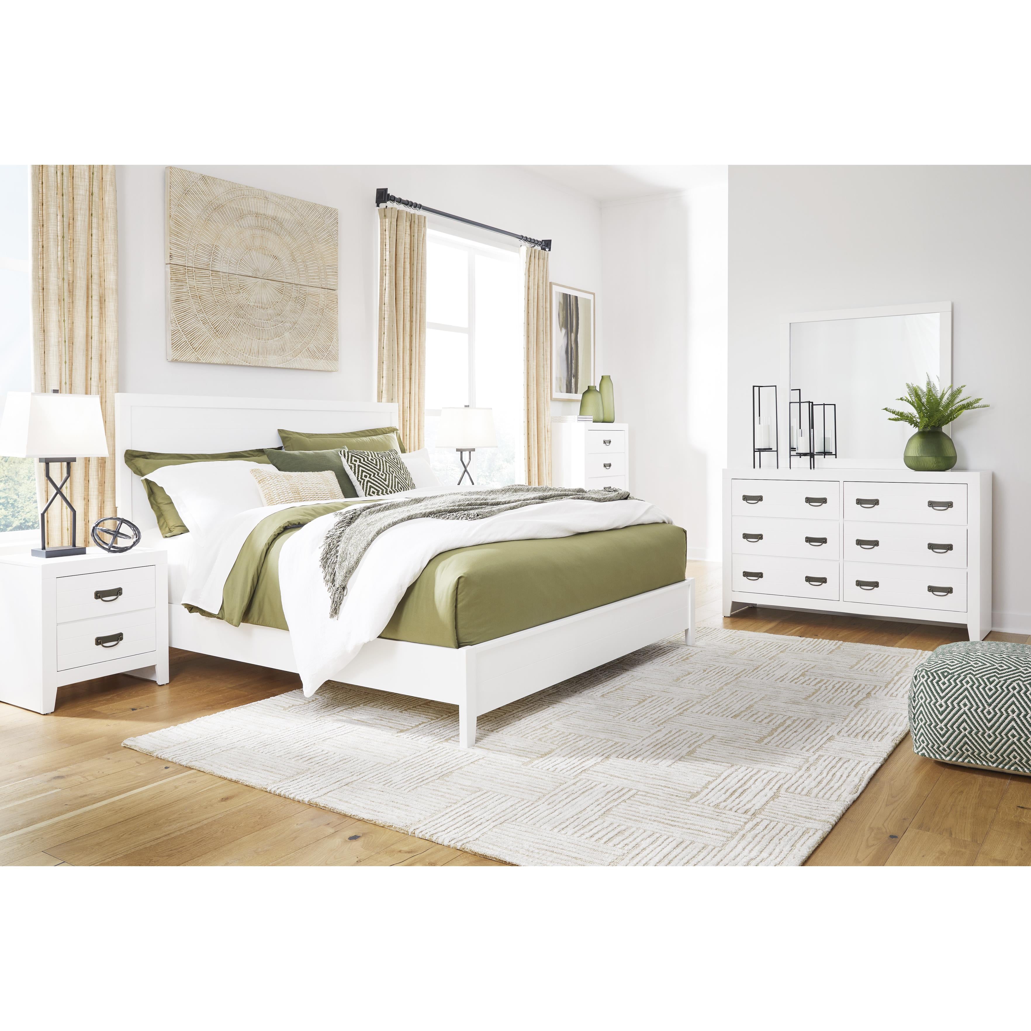 Diamond Modern Furniture Exclusive Design Binterglen King Panel Bed B427-82/B427-97 IMAGE 7