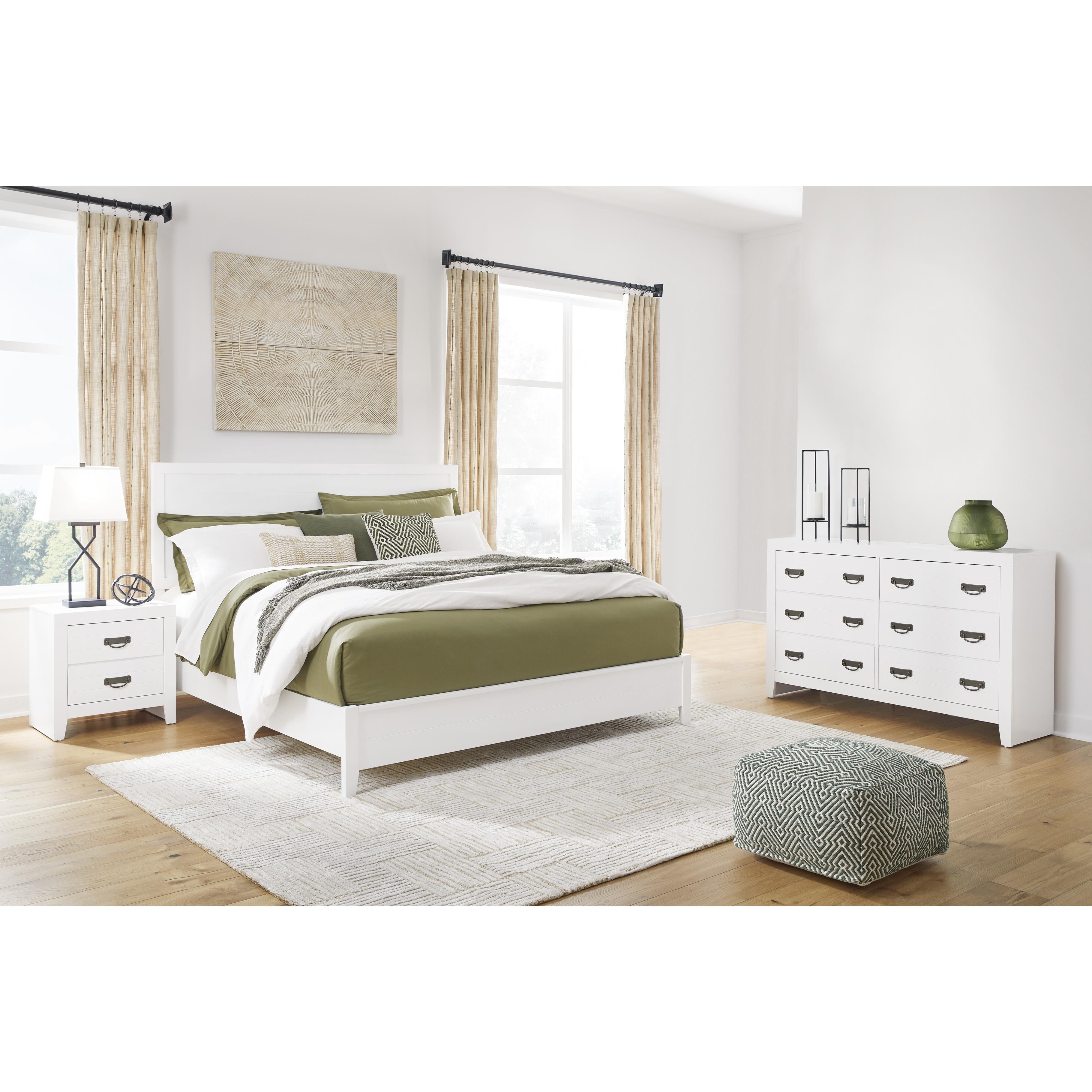 Diamond Modern Furniture Exclusive Design Binterglen California King Panel Bed B427-82/B427-94 IMAGE 8