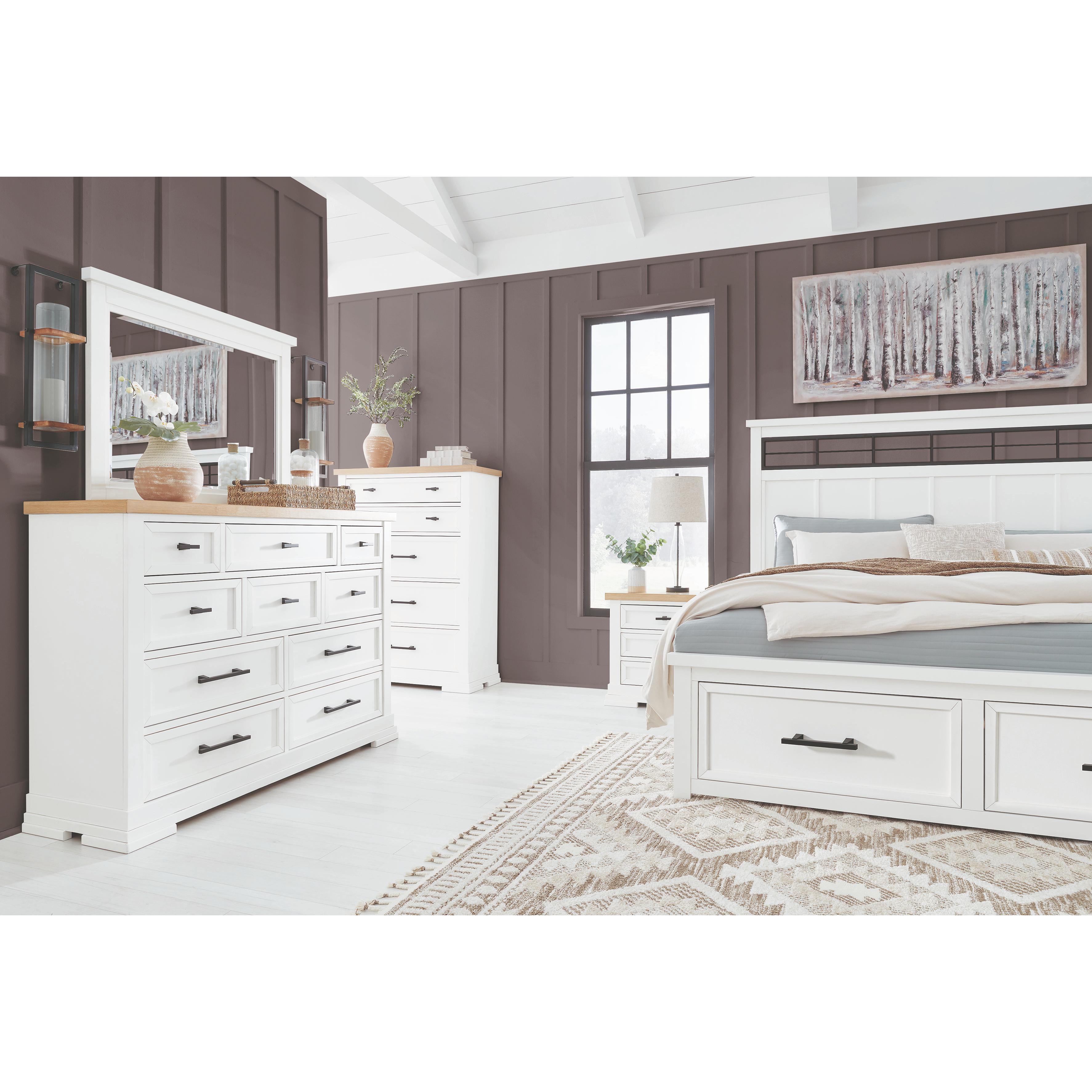 Diamond Modern Furniture Exclusive Design Ashbryn 10-Drawer Dresser B844-31 IMAGE 12