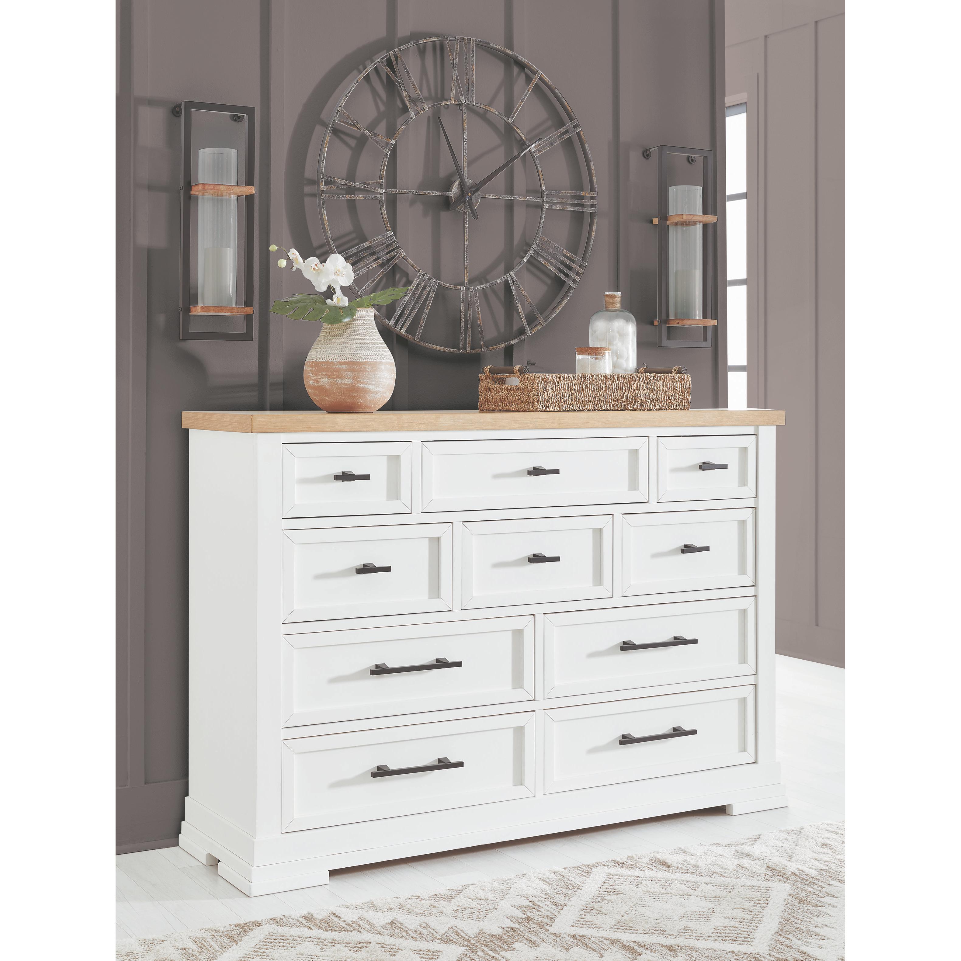 Diamond Modern Furniture Exclusive Design Ashbryn 10-Drawer Dresser B844-31 IMAGE 7