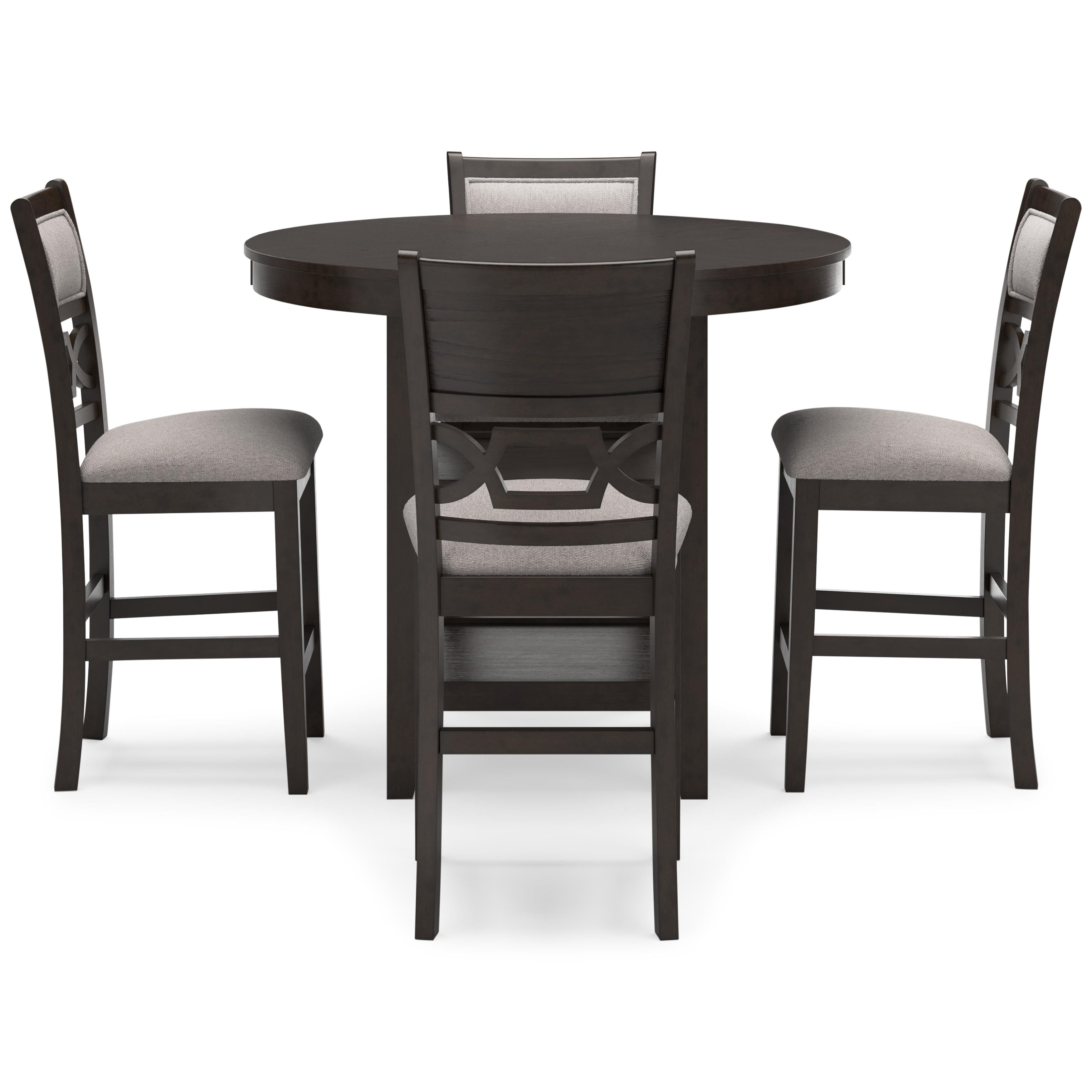 Signature Design by Ashley Langwest 5 pc Counter Height Dinette D422-223 IMAGE 2