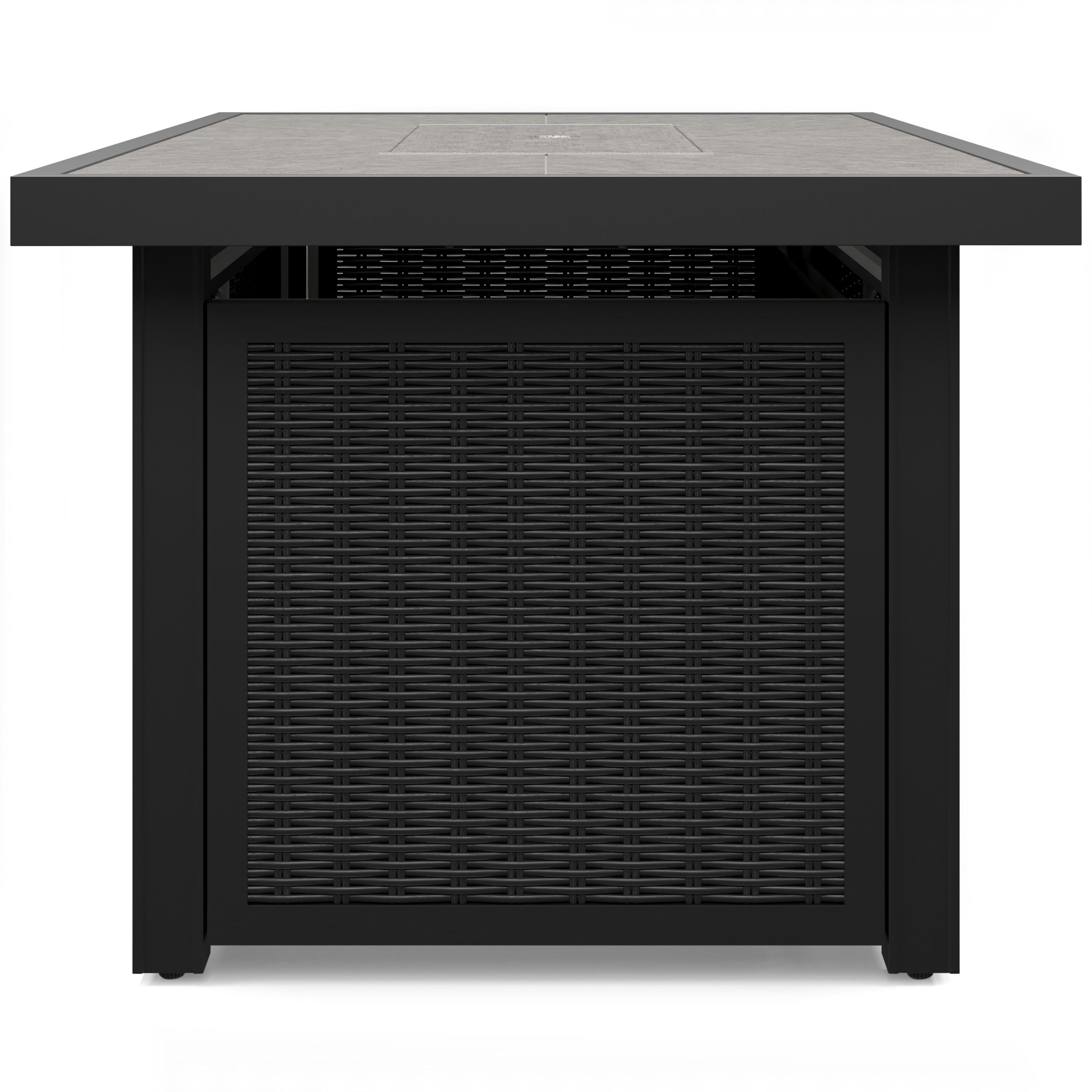 Signature Design by Ashley Beachcroft P792-773 Rectangular Fire Pit Table IMAGE 3