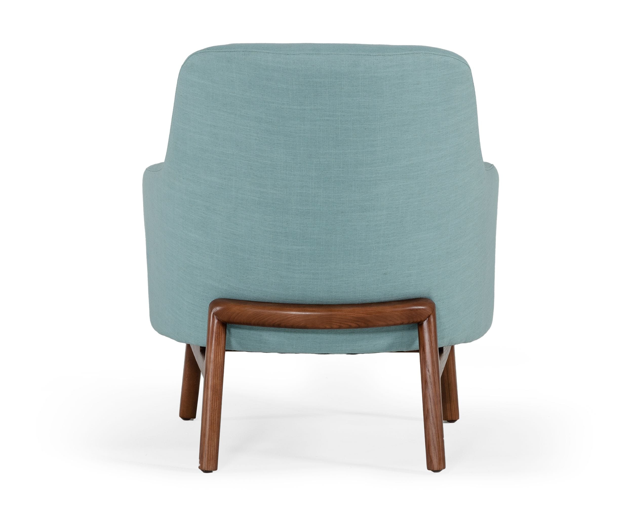 Modrest Metzler - Modern Mint Green Fabric Accent Chair