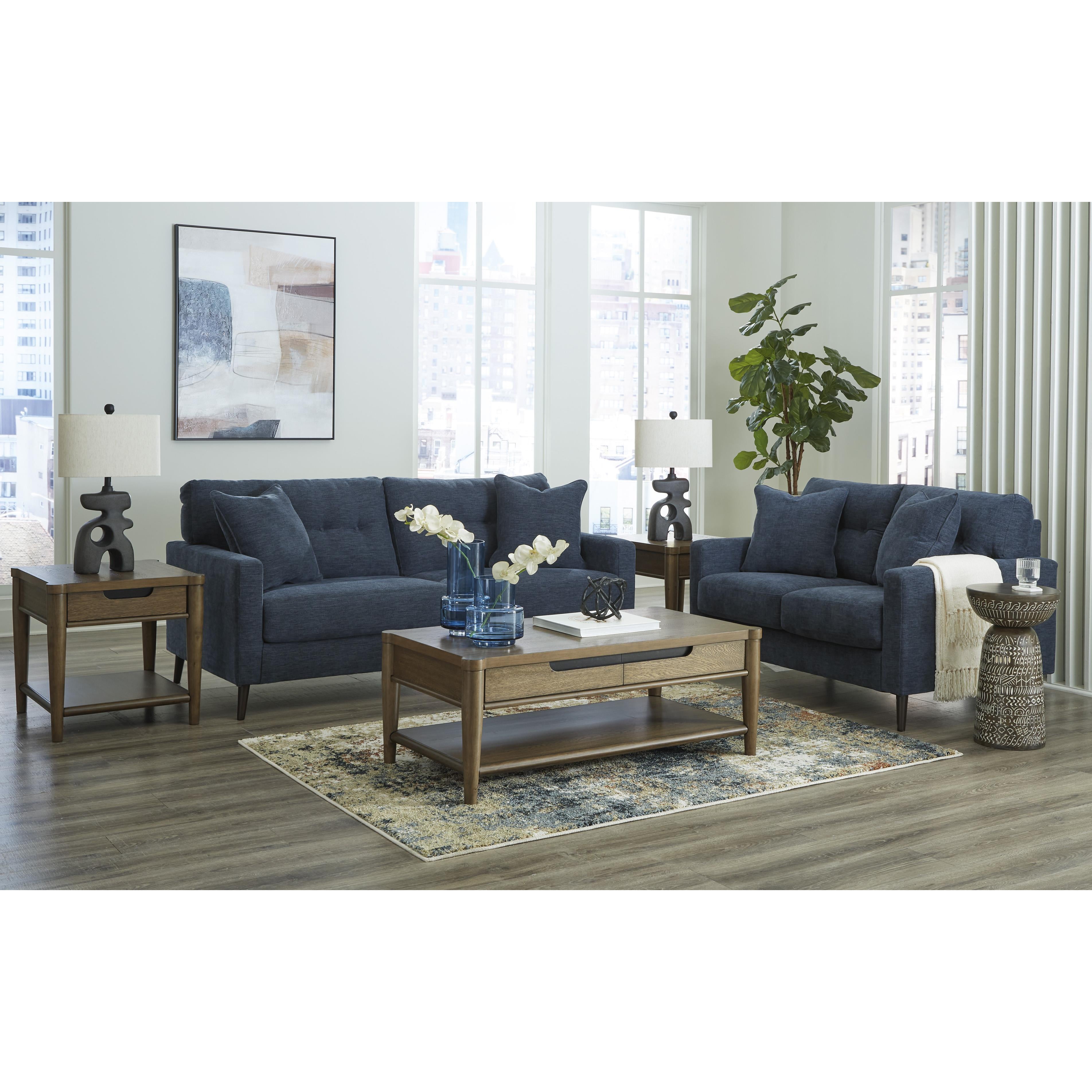 Signature Design by Ashley Bixler Stationary Fabric Loveseat 2610635 IMAGE 7