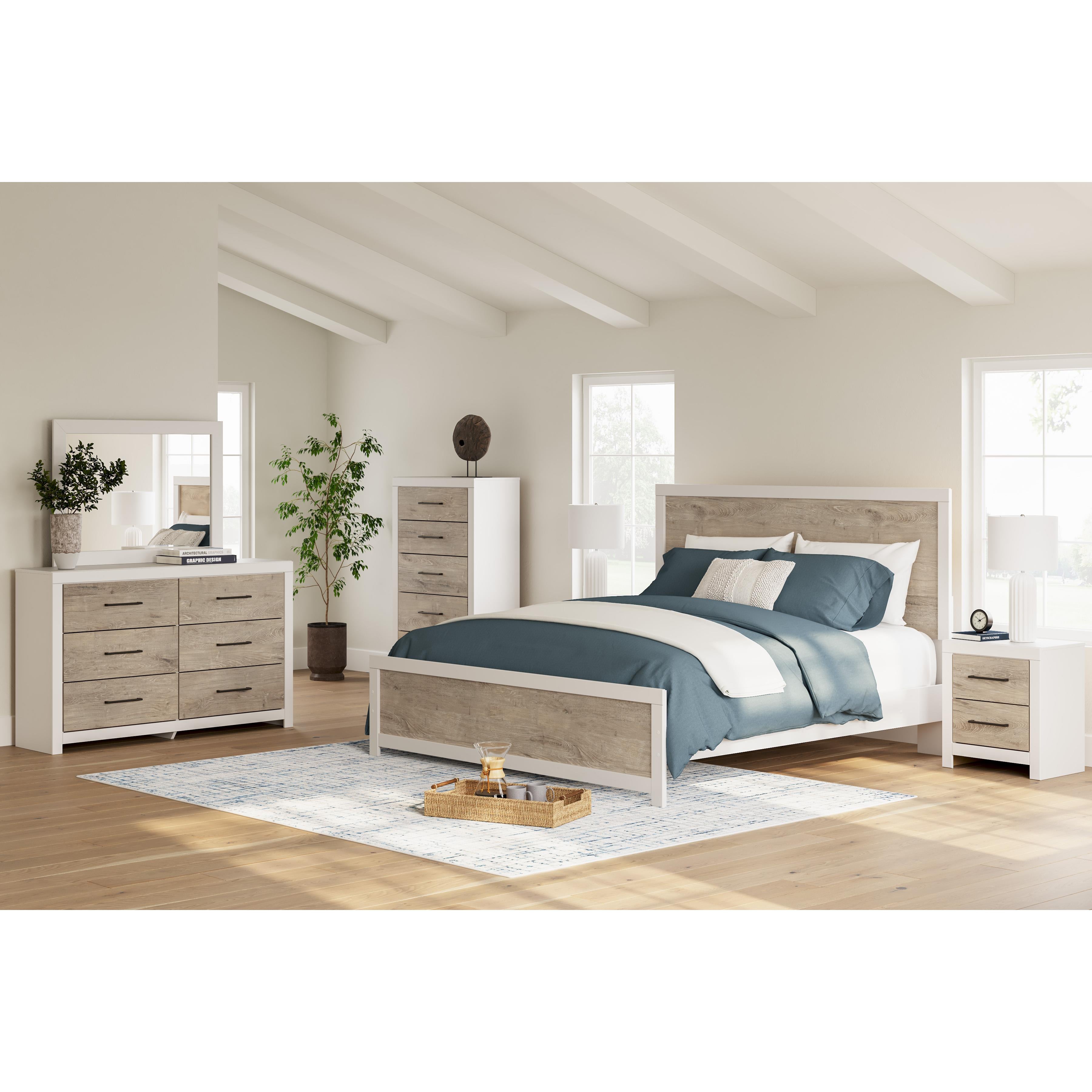 Diamond Modern Furniture Exclusive Design Charbitt 6-Drawer Dresser with Mirror B2035-31/B2035-36 IMAGE 11
