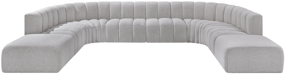 Arc - Boucle Fabric Modular Sectional