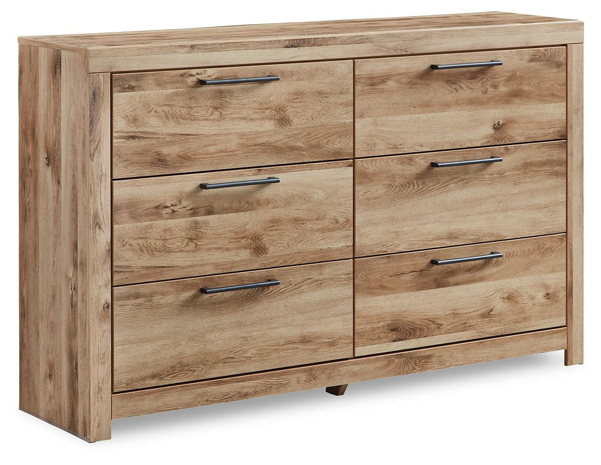Hyanna - Six Drawer Dresser - Tan Brown