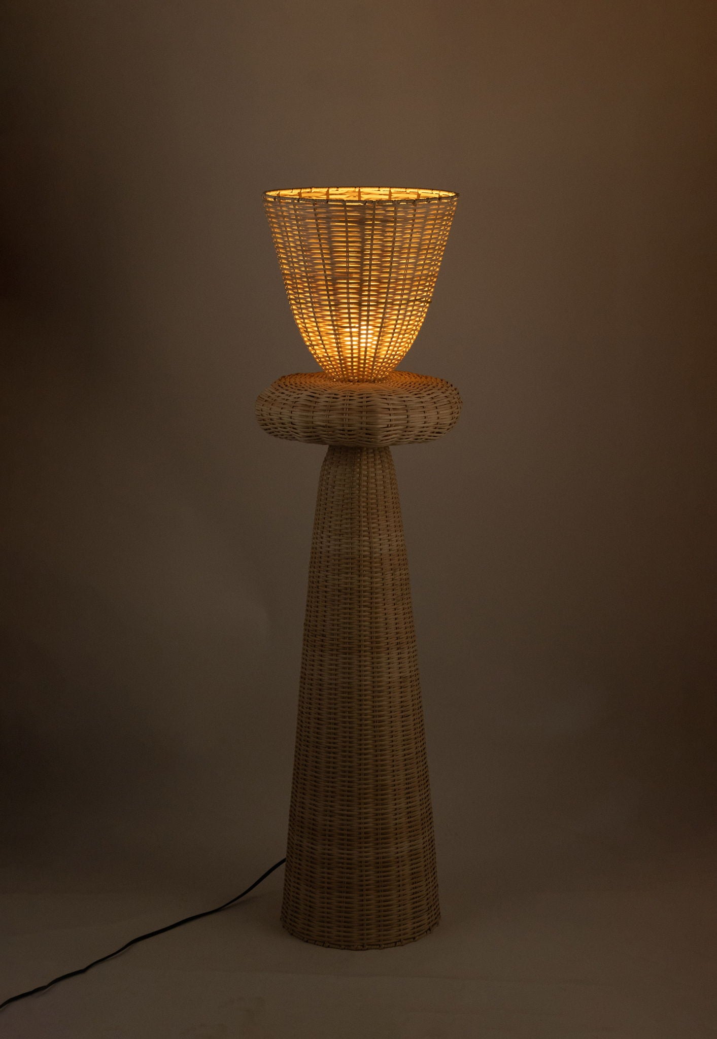 Kindred - Rattan Floor Lamp