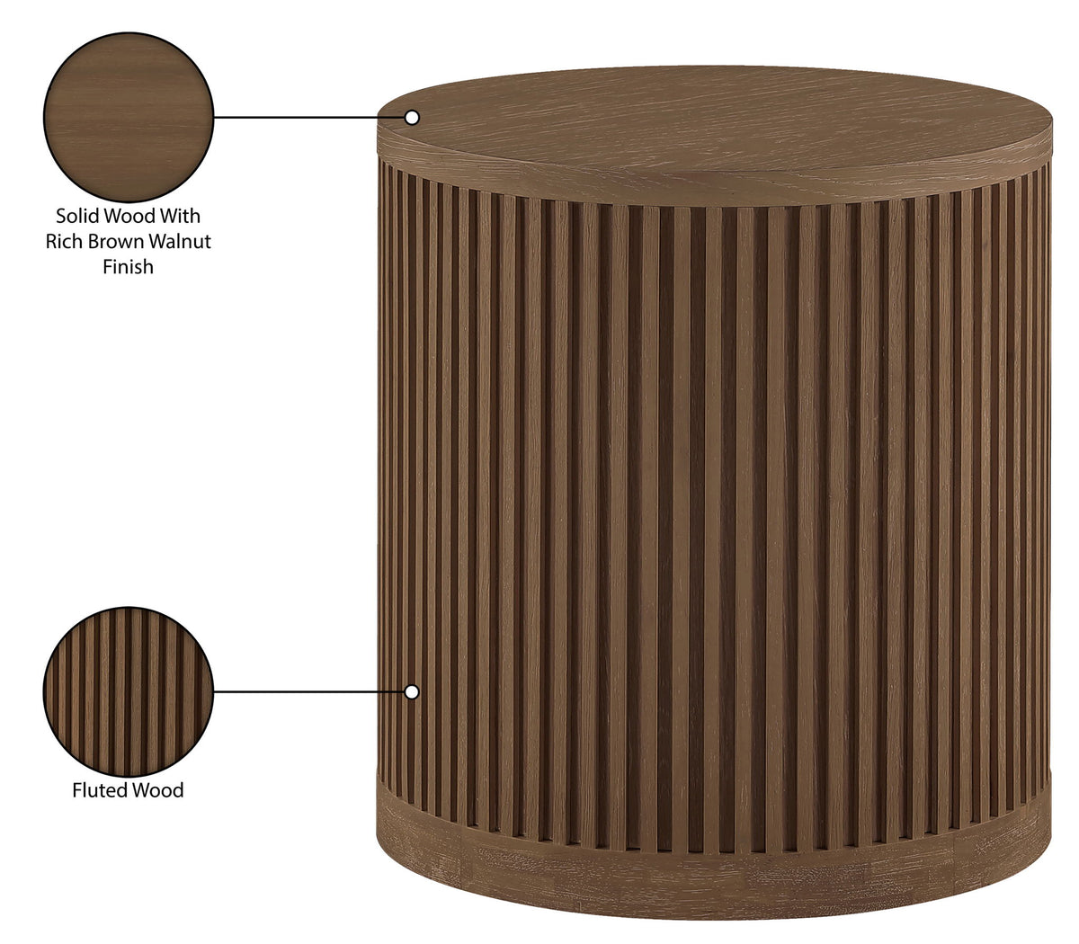 Madera - Oak Veneer And Solid Wood Table