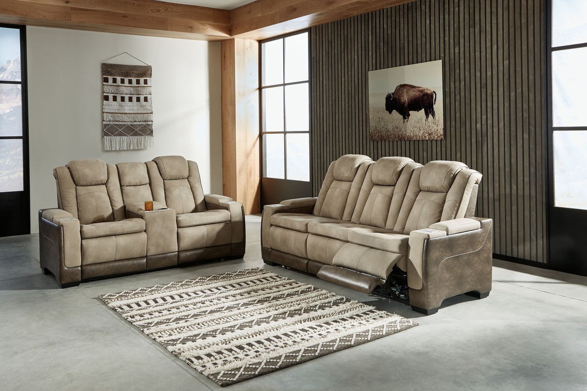 Next-Gen Durapella - Power Reclining Living Room Set