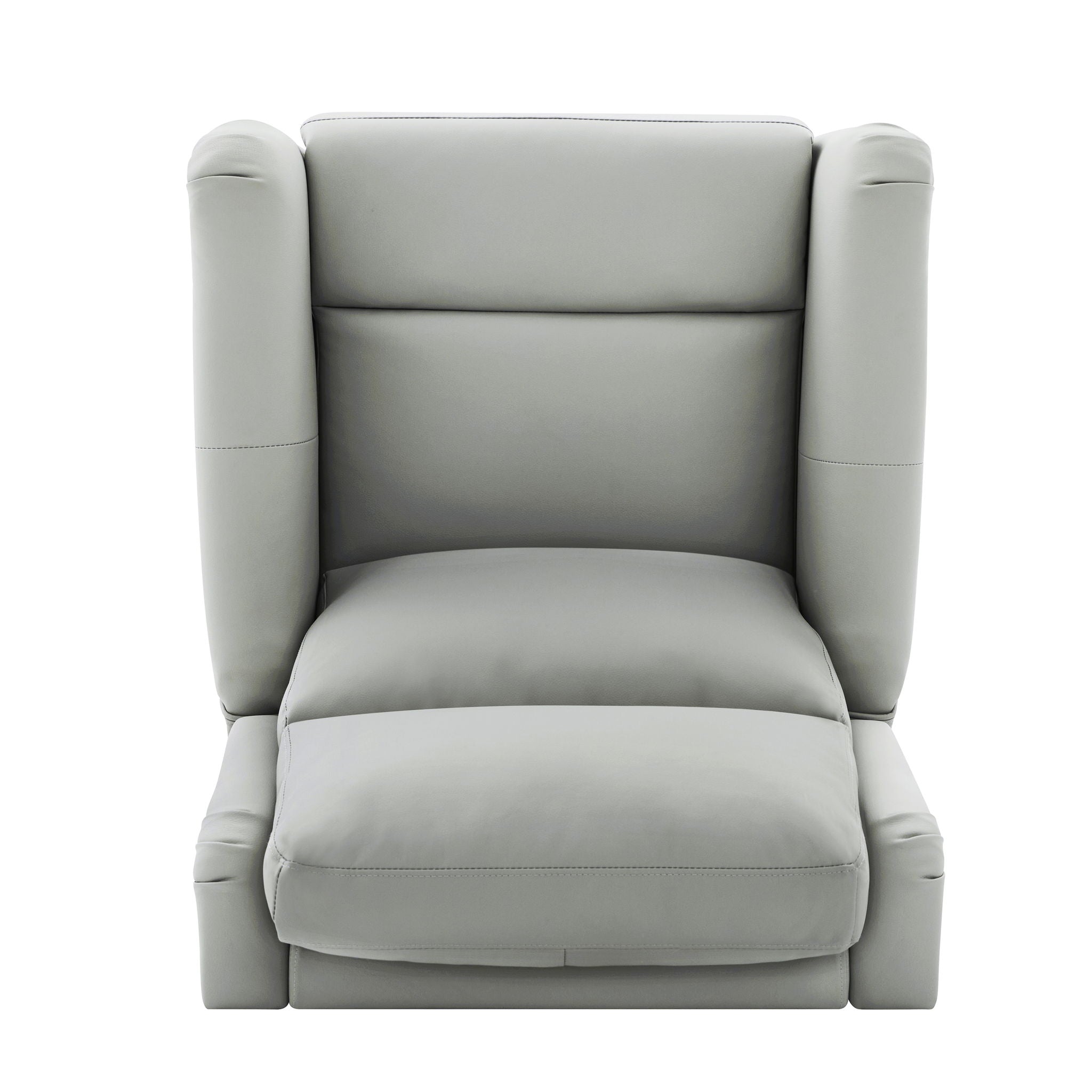 Manual Recliner Swivel Rocking Chair With 8 Point Massage And Heating