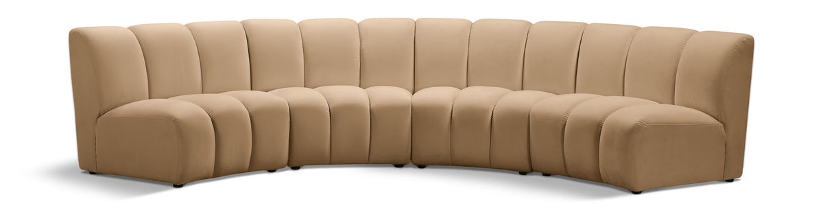 Infinity - 4 Piece Modular Sectional - Camel