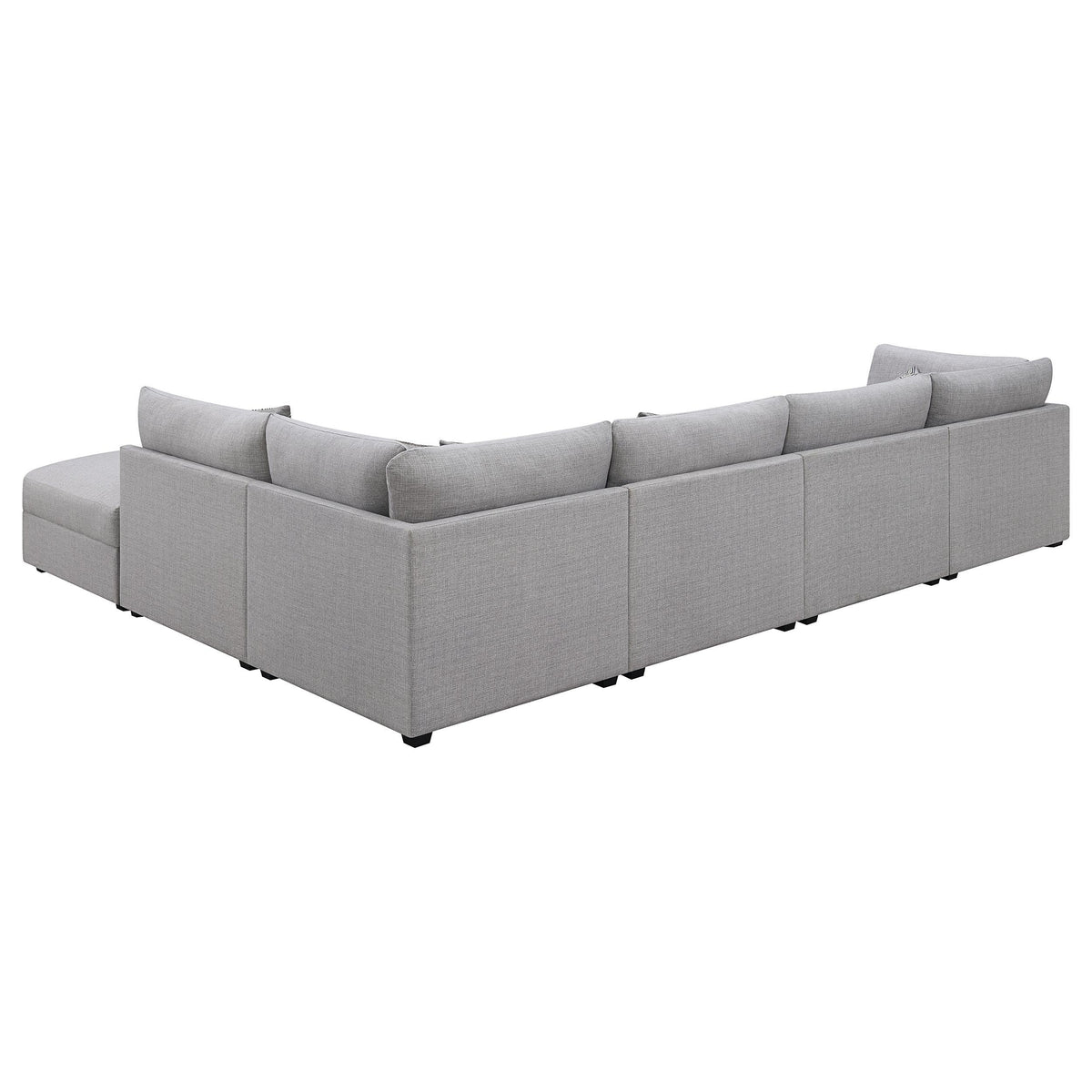 Cambria Fabric 6 pc Sectional 551511/551511/551511/551512/551512/551513