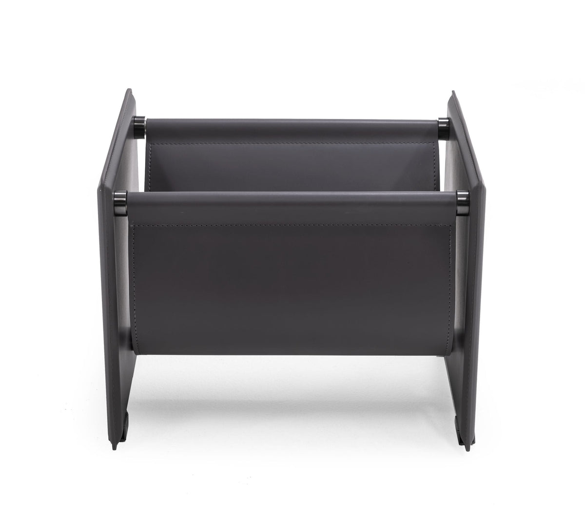 Uriah - Modern Grey Magazine Rack