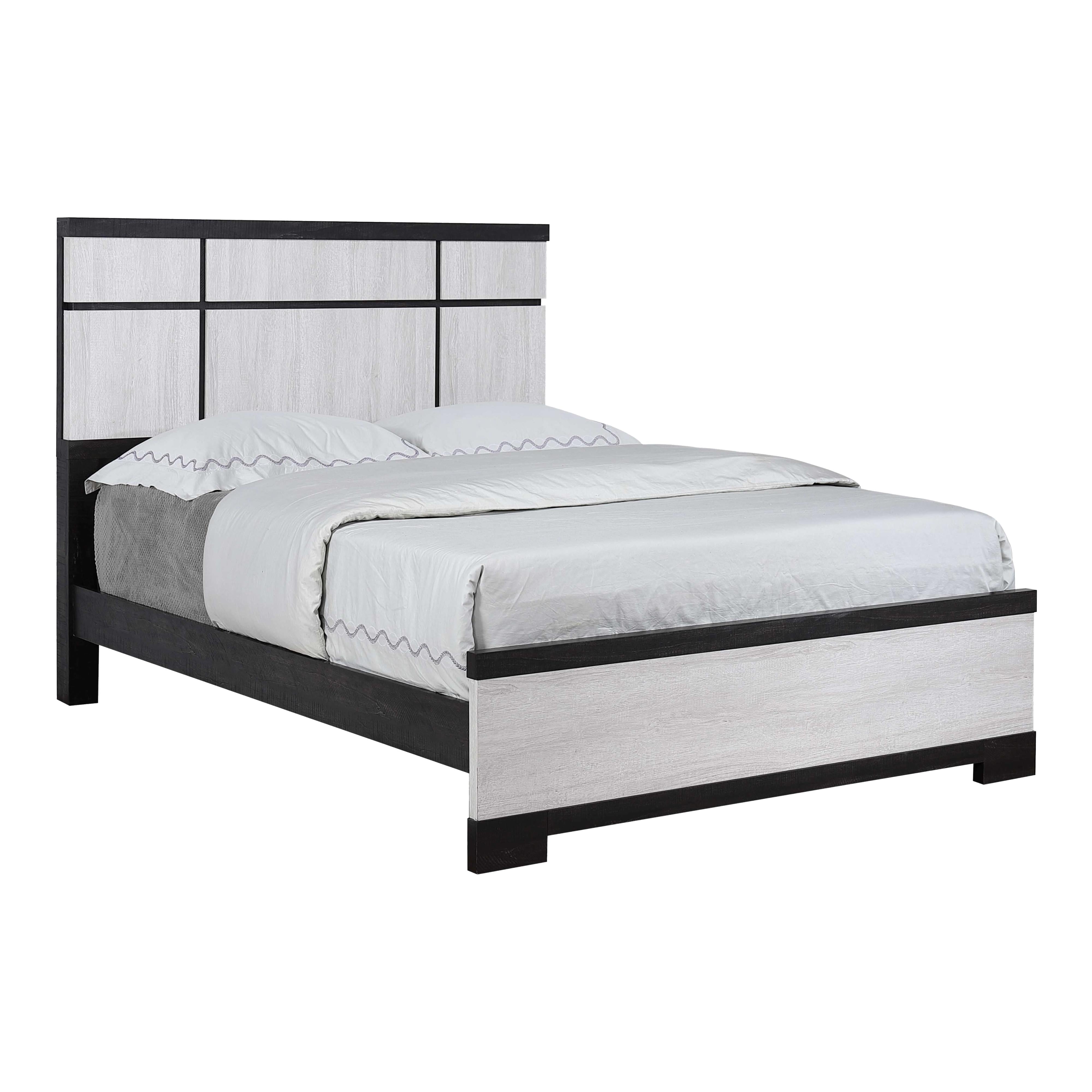 Diamond Modern Furniture CM Remington Queen Panel Bed B8162-Q-HBFB/B8162-KQ-RAIL IMAGE 1