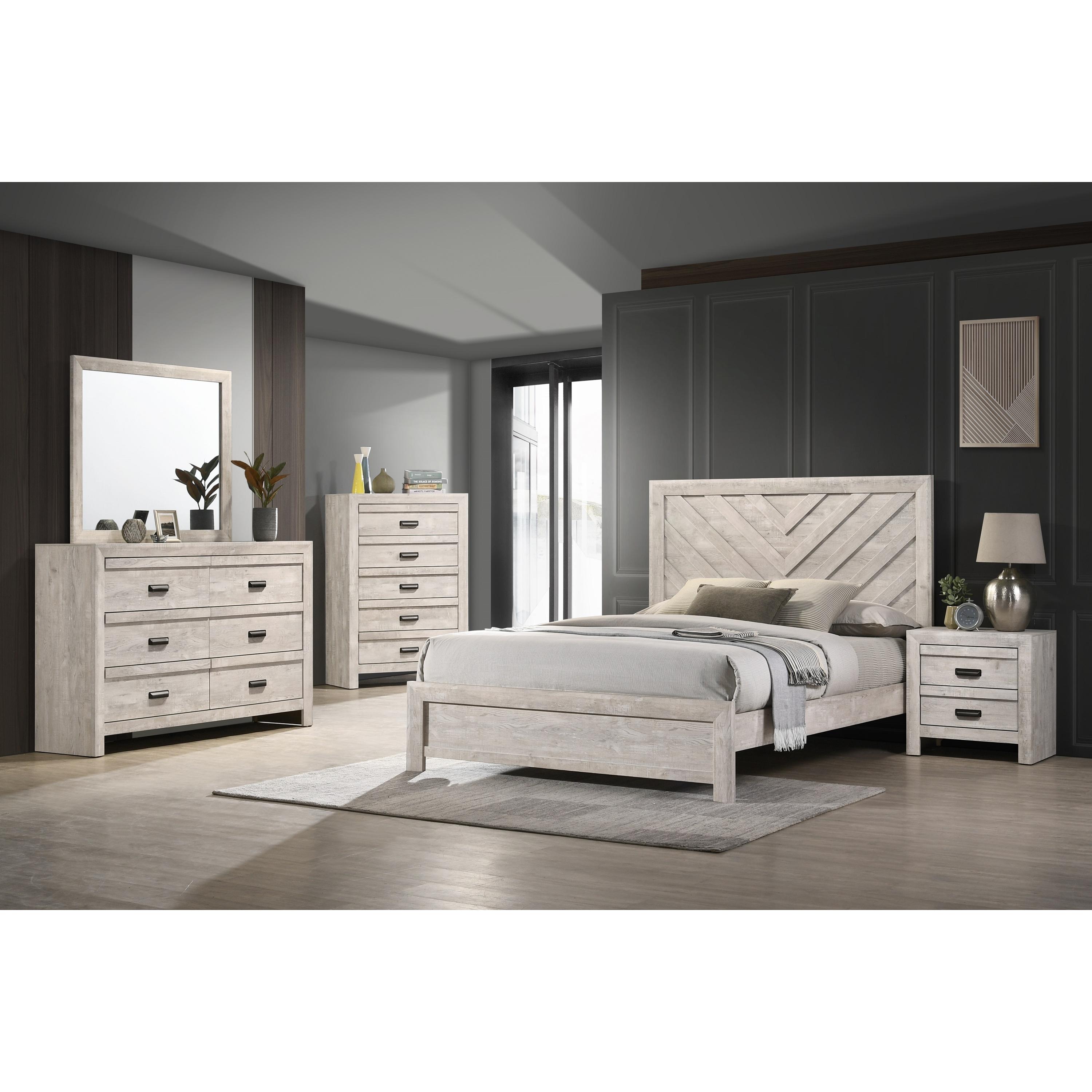 Diamond Modern Furniture CM Valor 2-Drawer Nightstand B9330-2 IMAGE 2