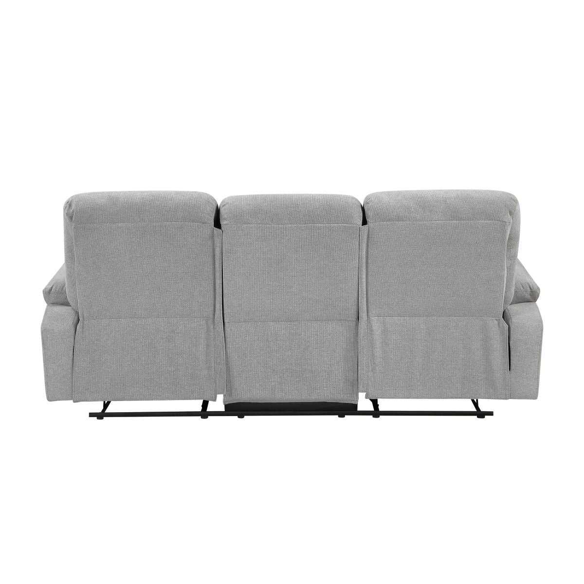 Jules - Double Reclining Sofa - Gray