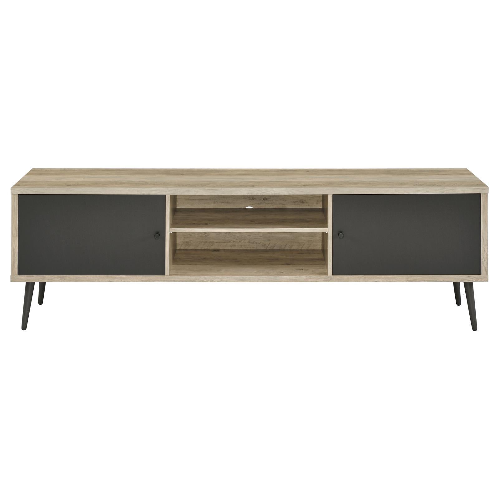 Coaster Furniture Allie TV Stand with Cable Management 701076 IMAGE 4