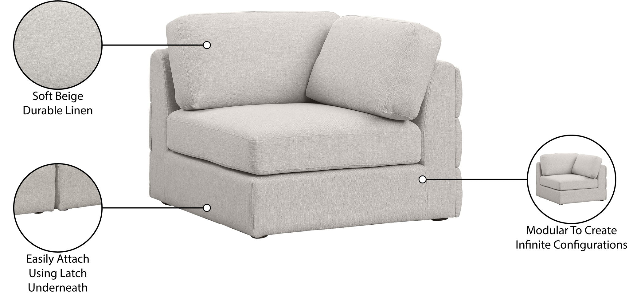 Beckham - Corner Chair