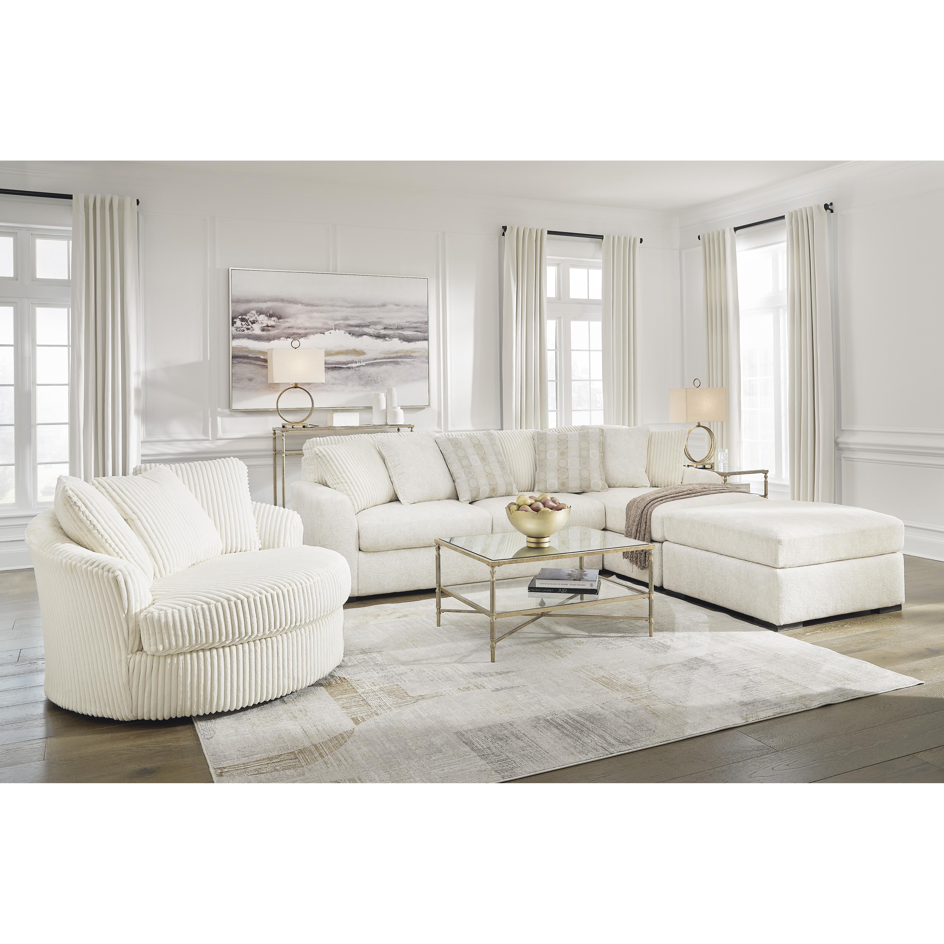 Signature Design by Ashley Chessington Fabric Ottoman 6190408 IMAGE 8
