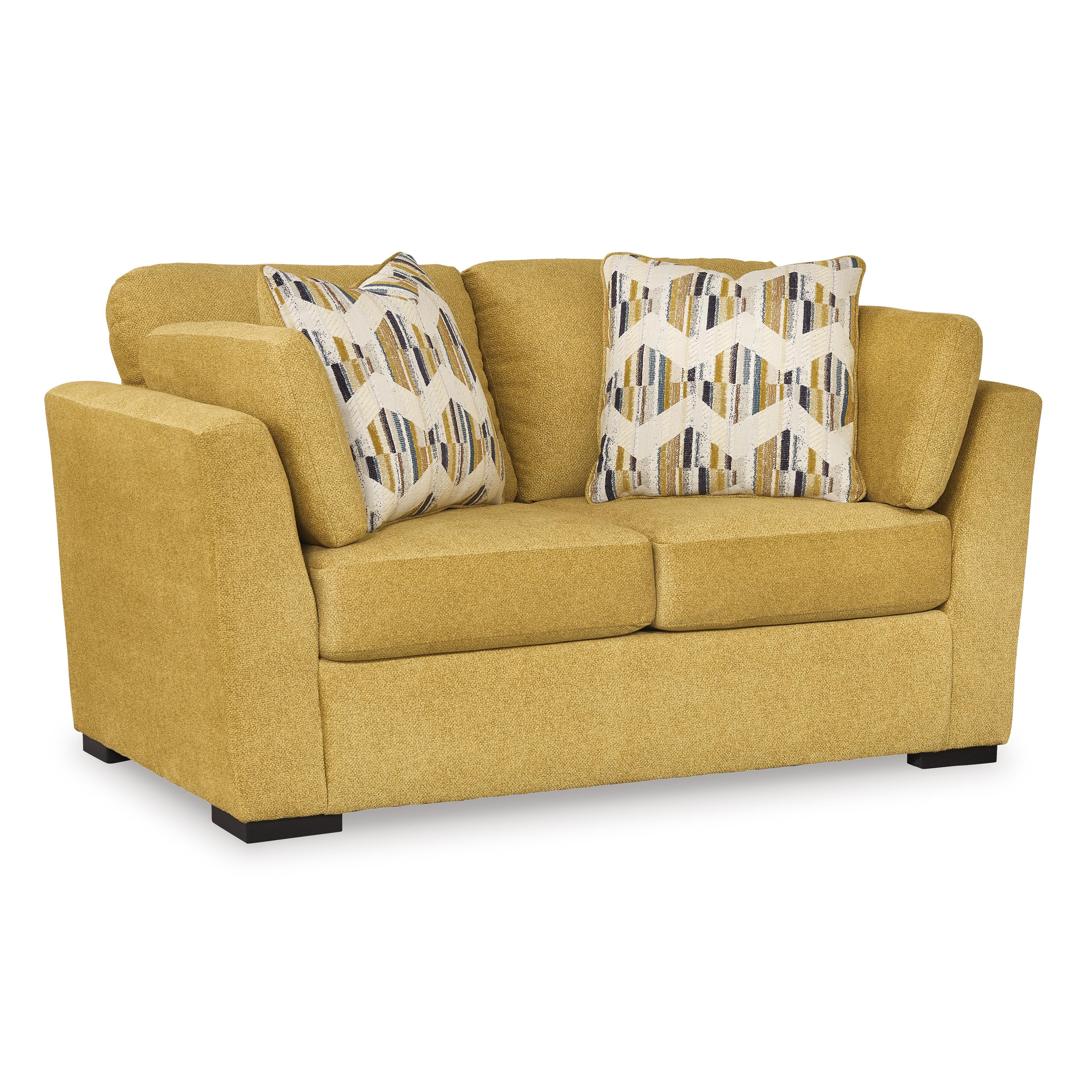 Signature Design by Ashley Keerwick Stationary Fabric Loveseat 6750635 IMAGE 1