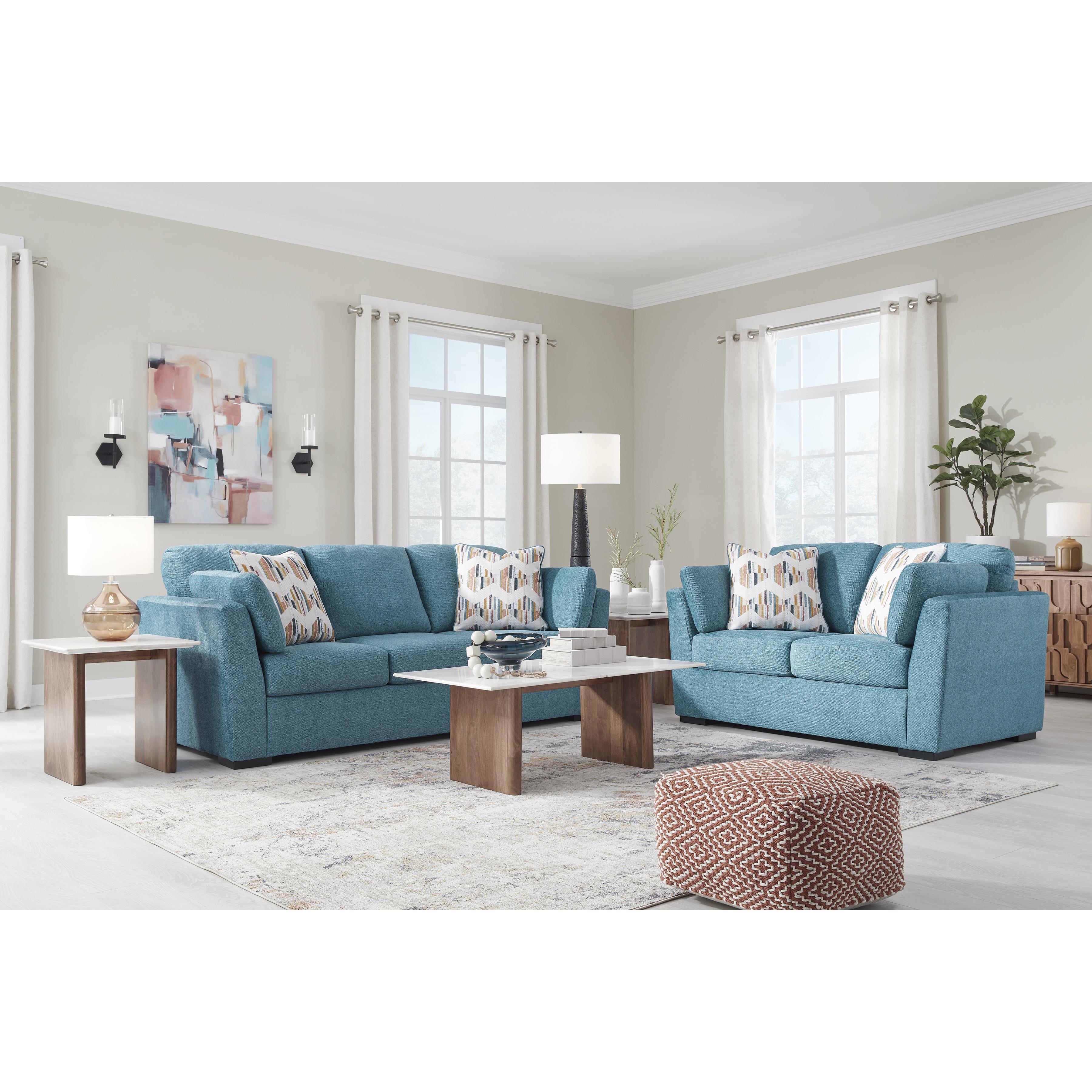 Signature Design by Ashley Keerwick Stationary Fabric Loveseat 6750735 IMAGE 7