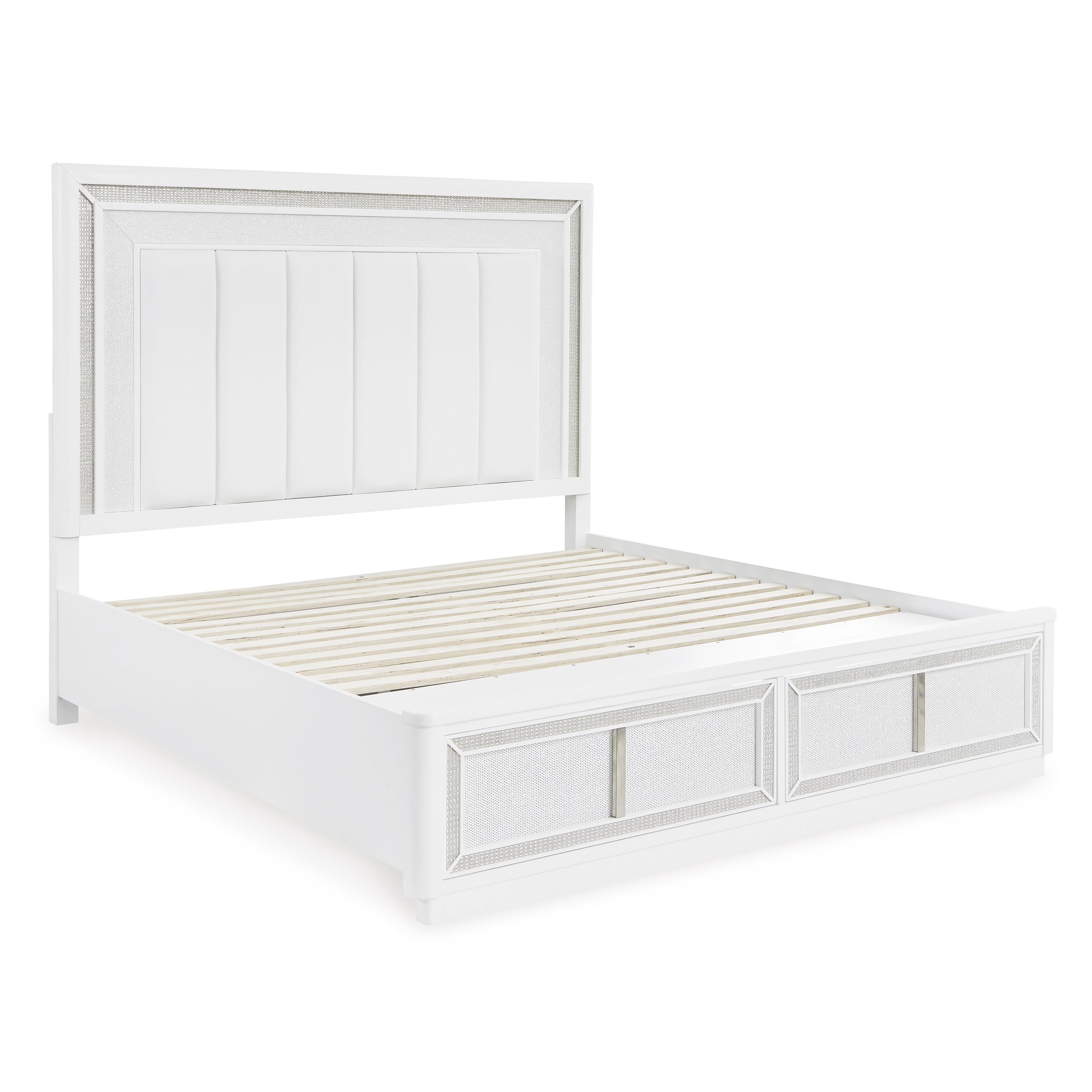 Signature Design by Ashley Chalanna California King Upholstered Bed with Storage B822-58/B822-56S/B822-94 IMAGE 5