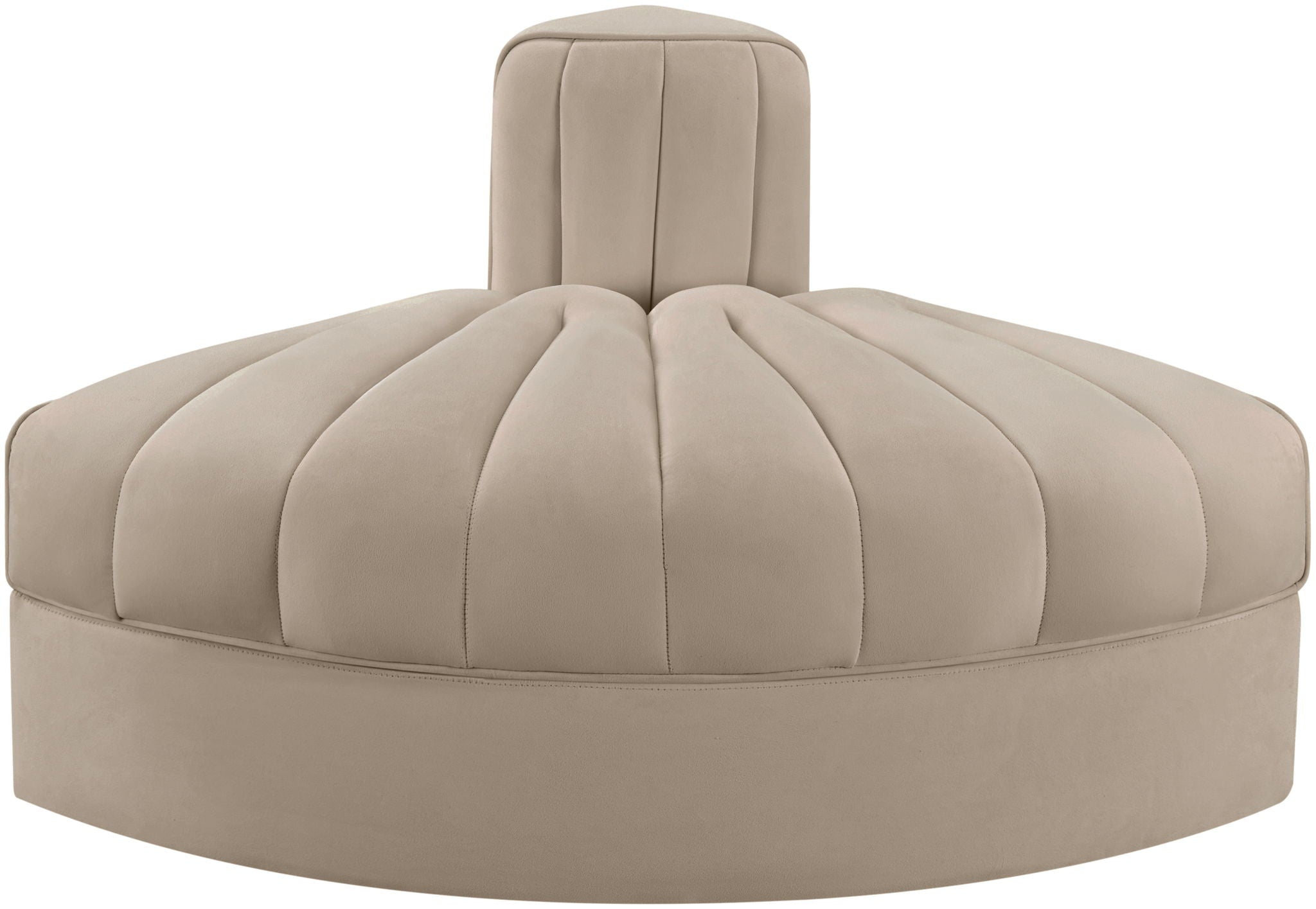 Rummi - Velvet Performance Fabric Upholstered Modular Chair