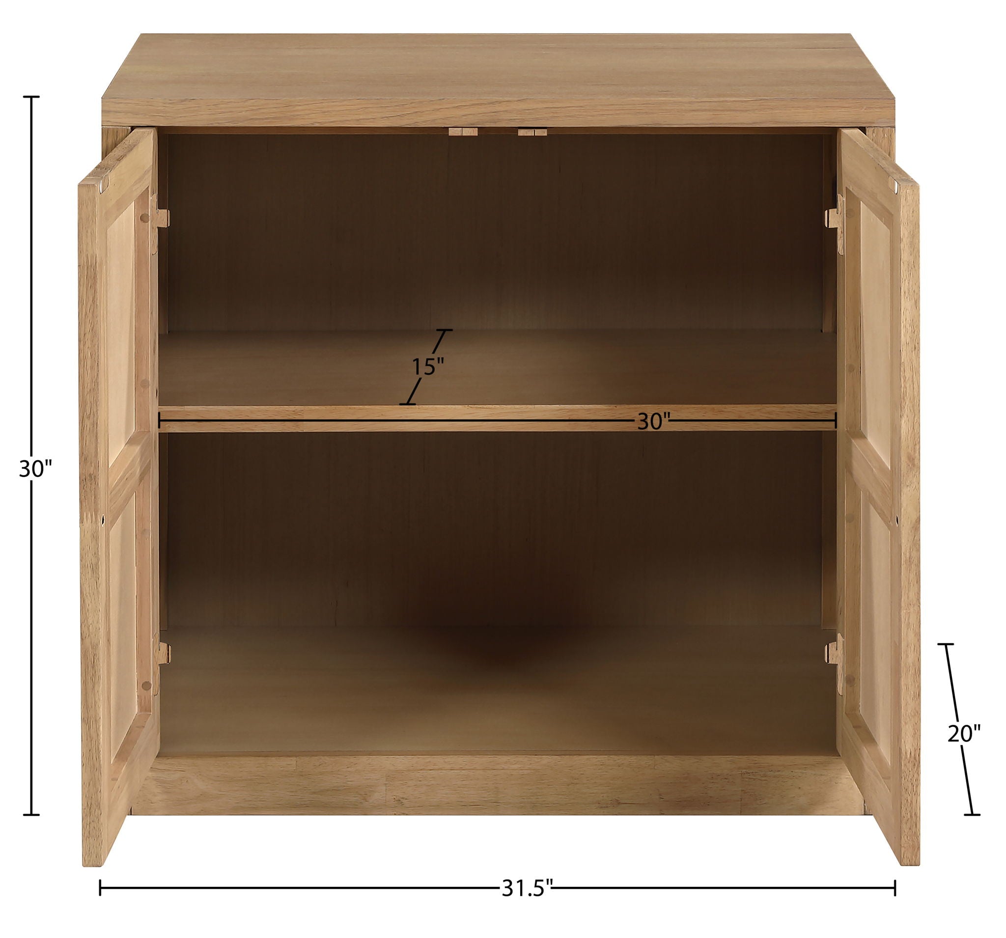 Vero - Solid Wood And Oak Venee Sideboard/Buffet