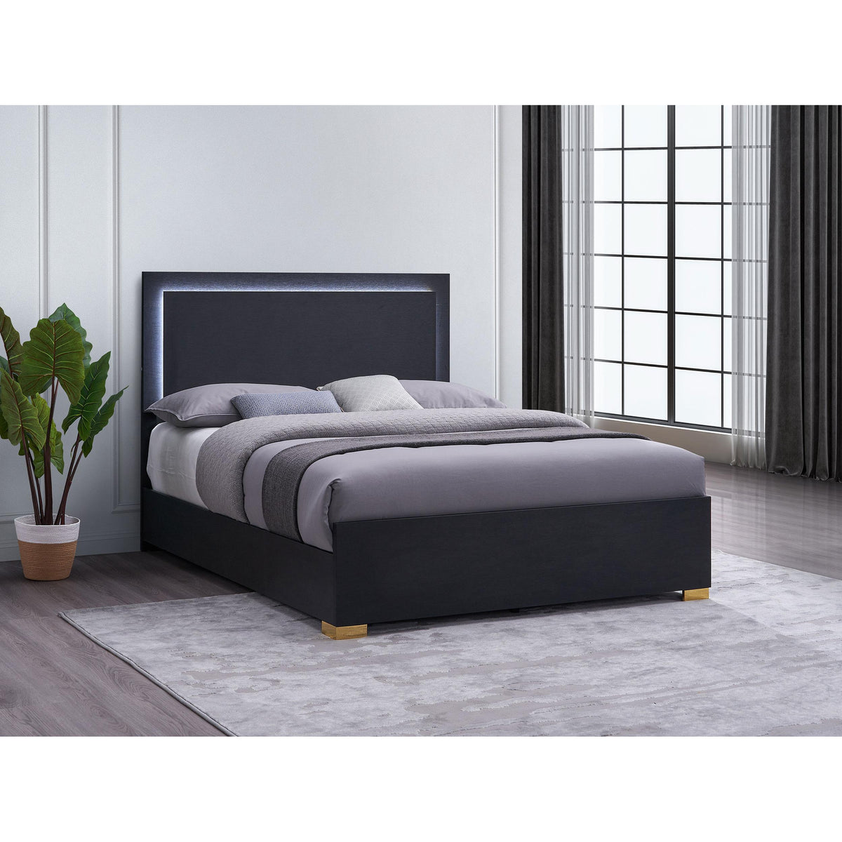 Marceline King Panel Bed 222831KE