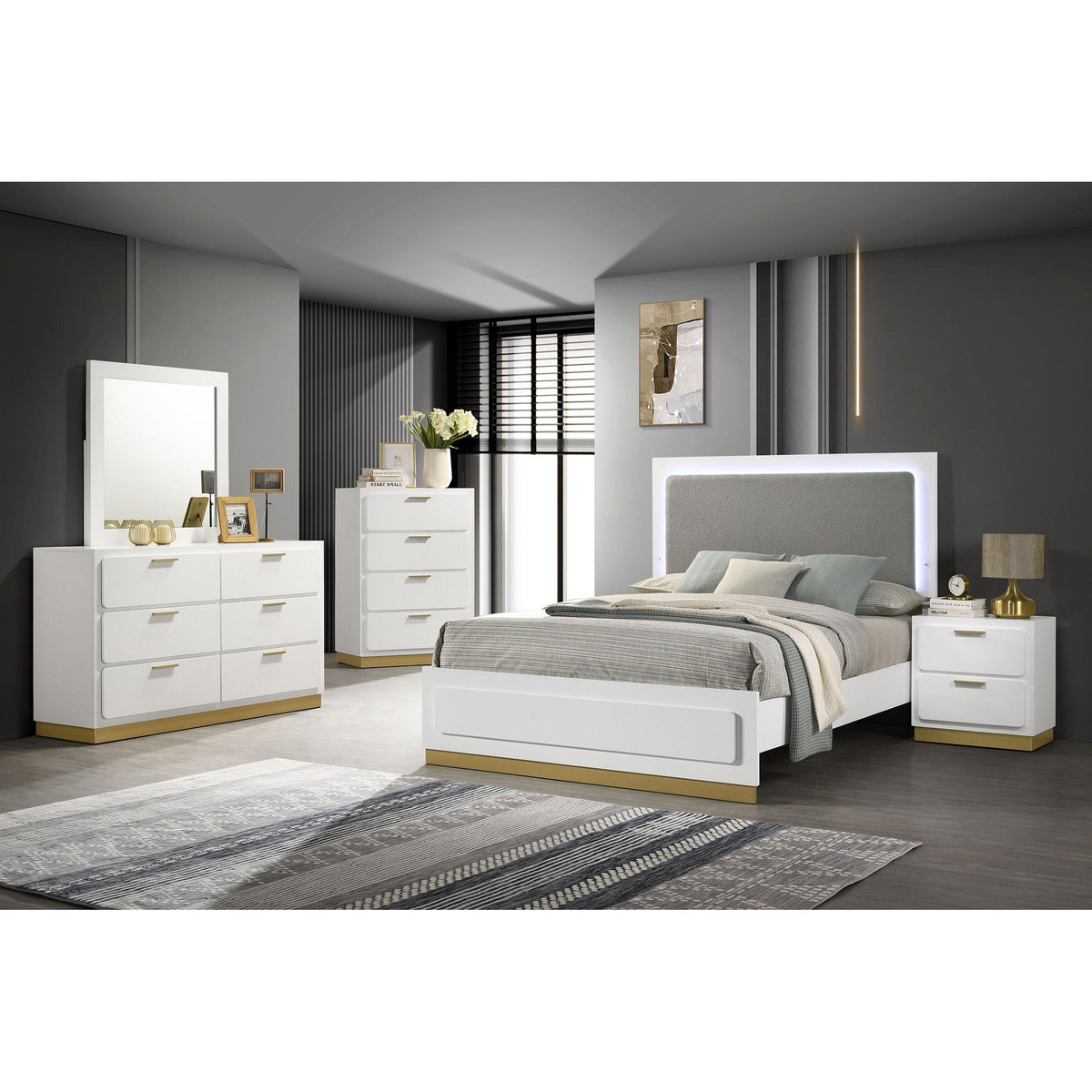Caraway 2-Drawer Nightstand 224772