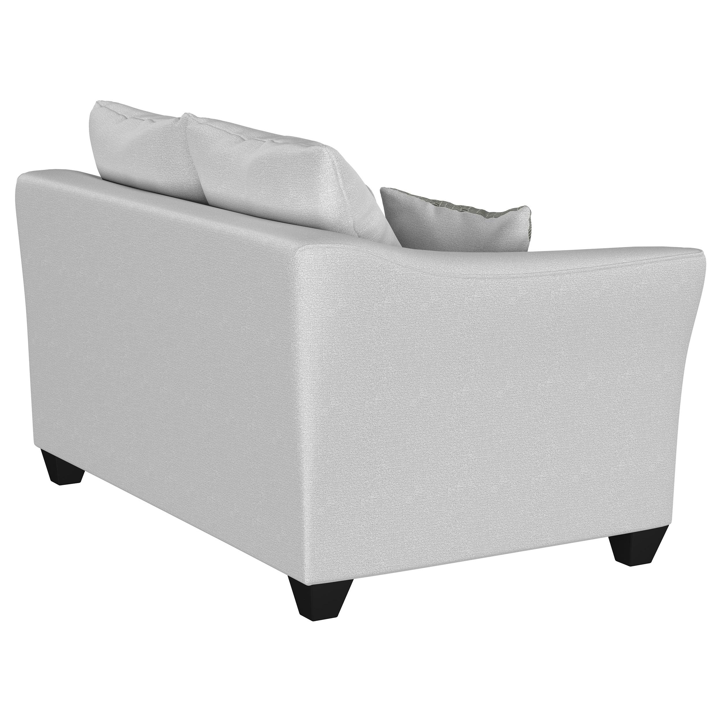 Diamond Modern Furniture COA Salizar Stationary Fabric Loveseat 508582 IMAGE 7