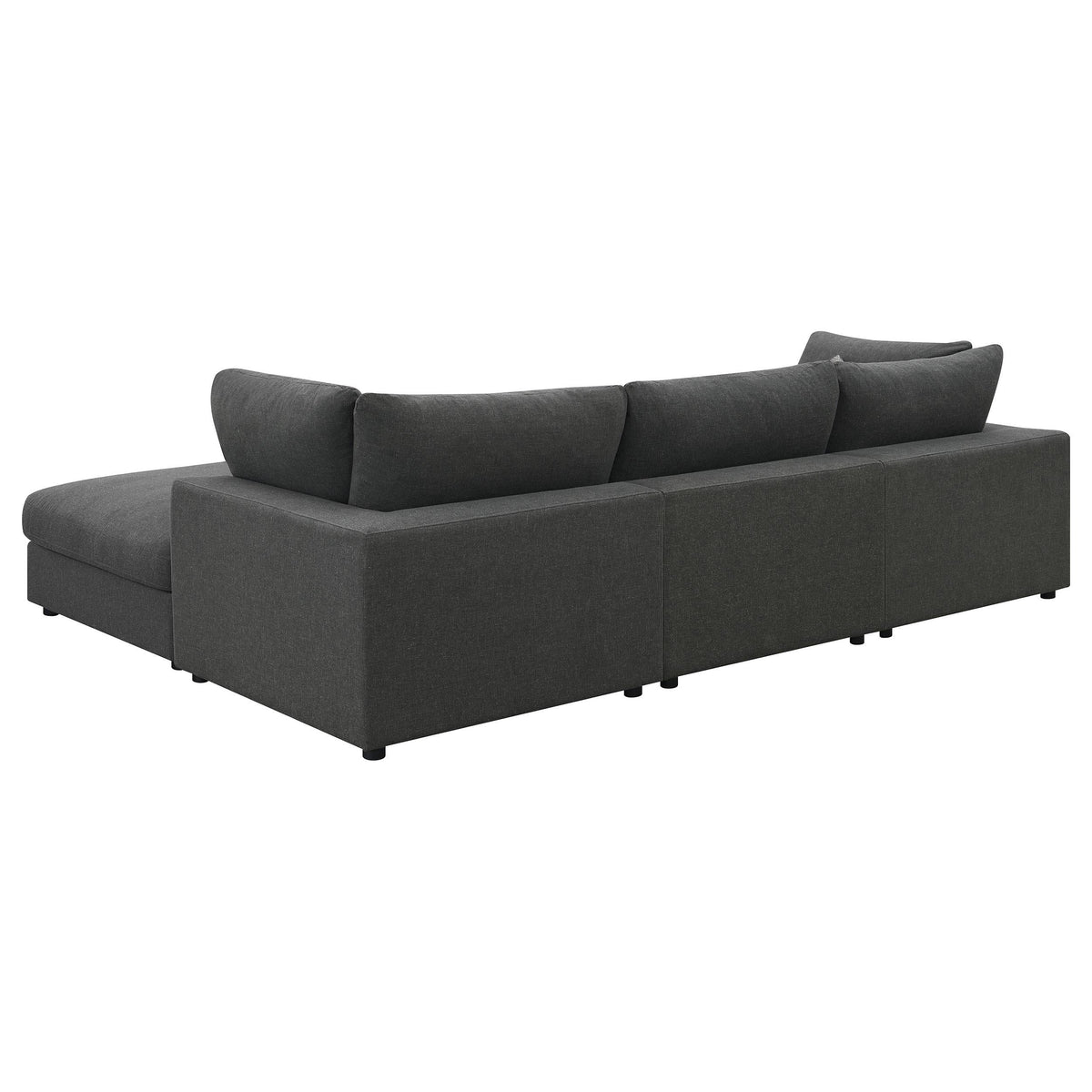 Serene Fabric 4 pc Sectional 551324-SETB