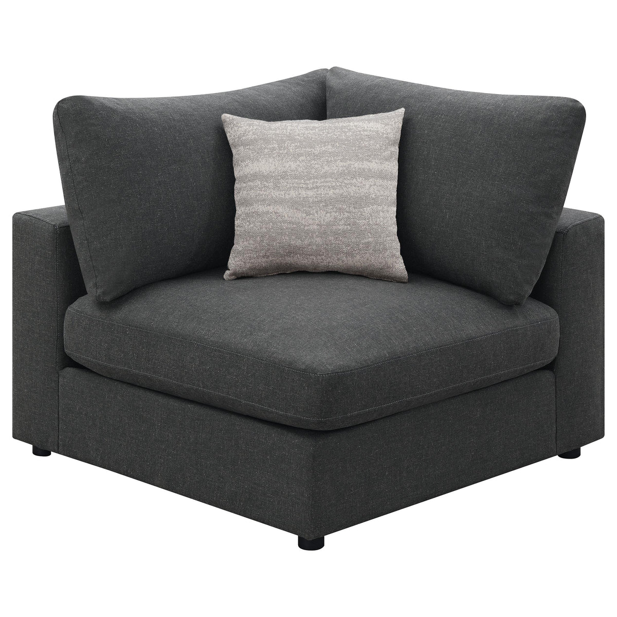 Serene Fabric 4 pc Sectional 551324-SETB