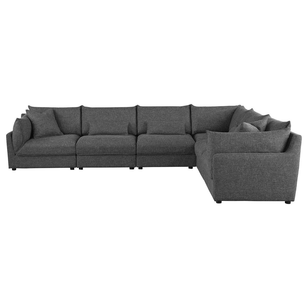 Sasha Fabric 6 pc Sectional 551681-SET