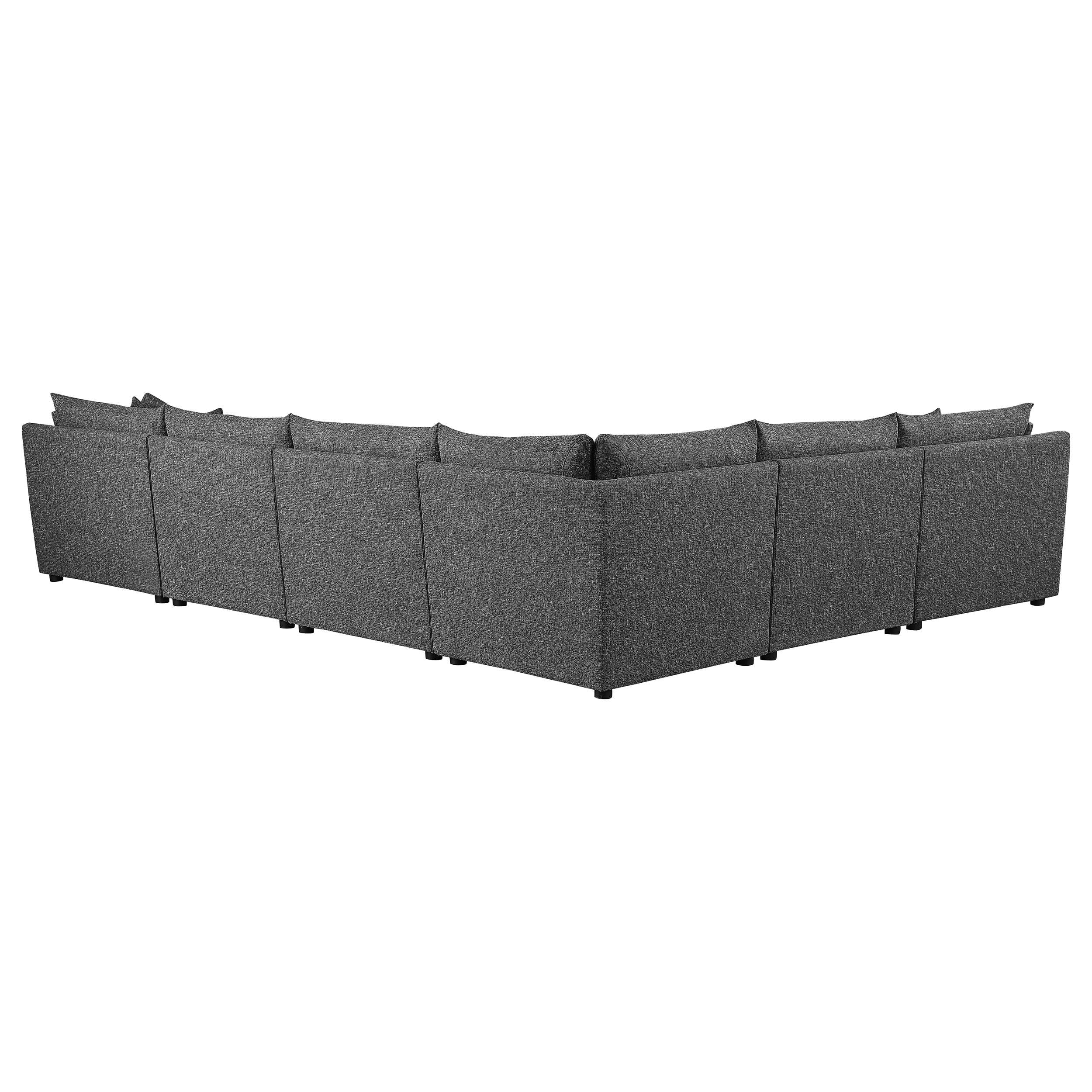 Coaster Furniture Sasha Fabric 6 pc Sectional 551681-SET IMAGE 3