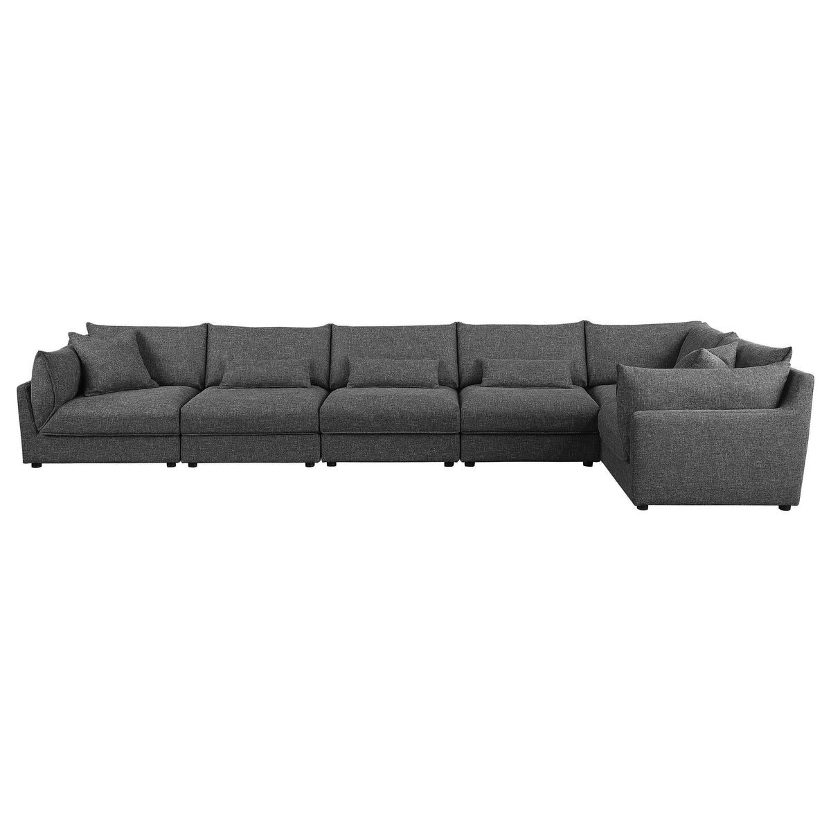 Sasha Fabric 6 pc Sectional 551681-SET