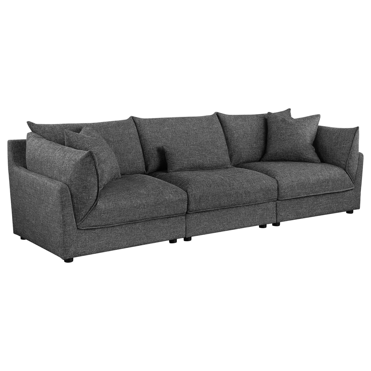 Sasha Fabric 3 pc Sectional 551681-SETB