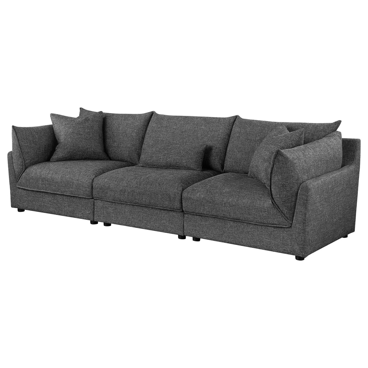 Sasha Fabric 3 pc Sectional 551681-SETB