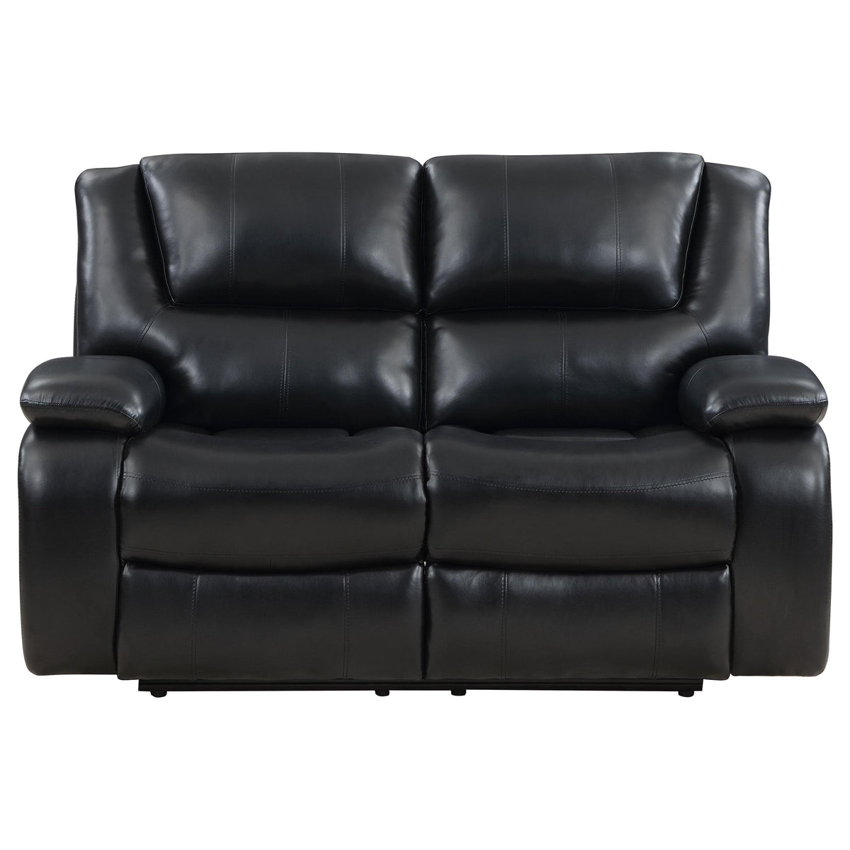 Camila Reclining Leatherette Loveseat 610245