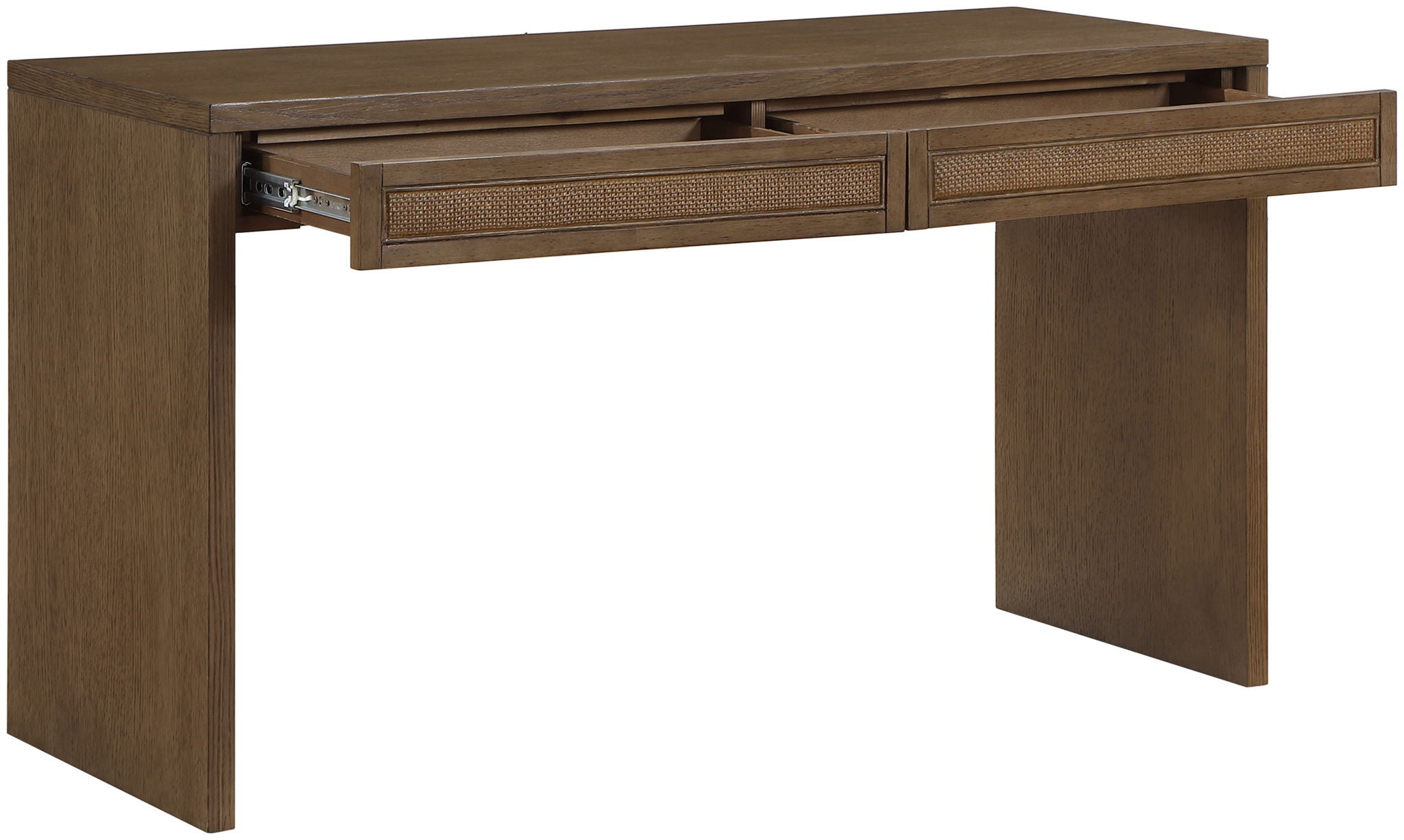Avro - Solid Wood And Oak Veneer Desk