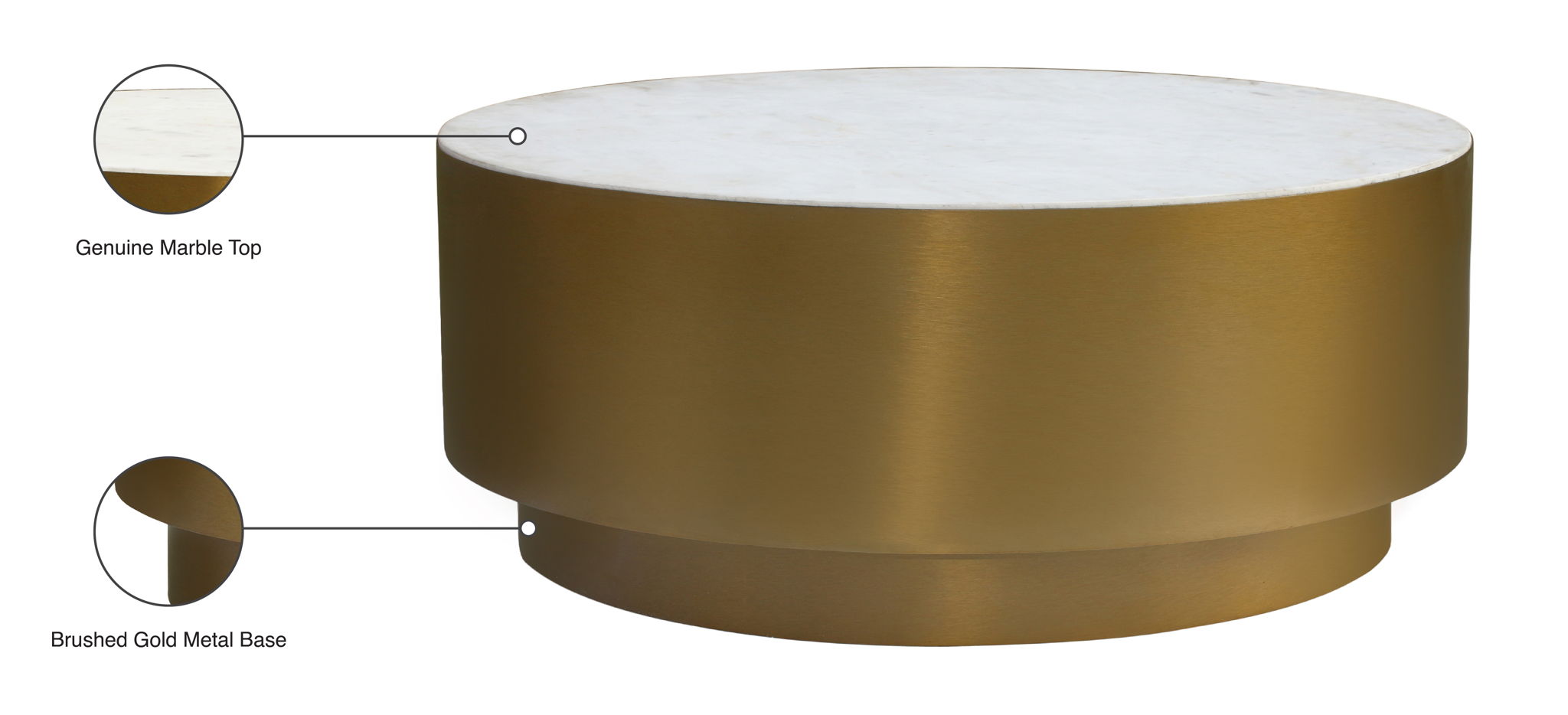 Presley - Metal Table