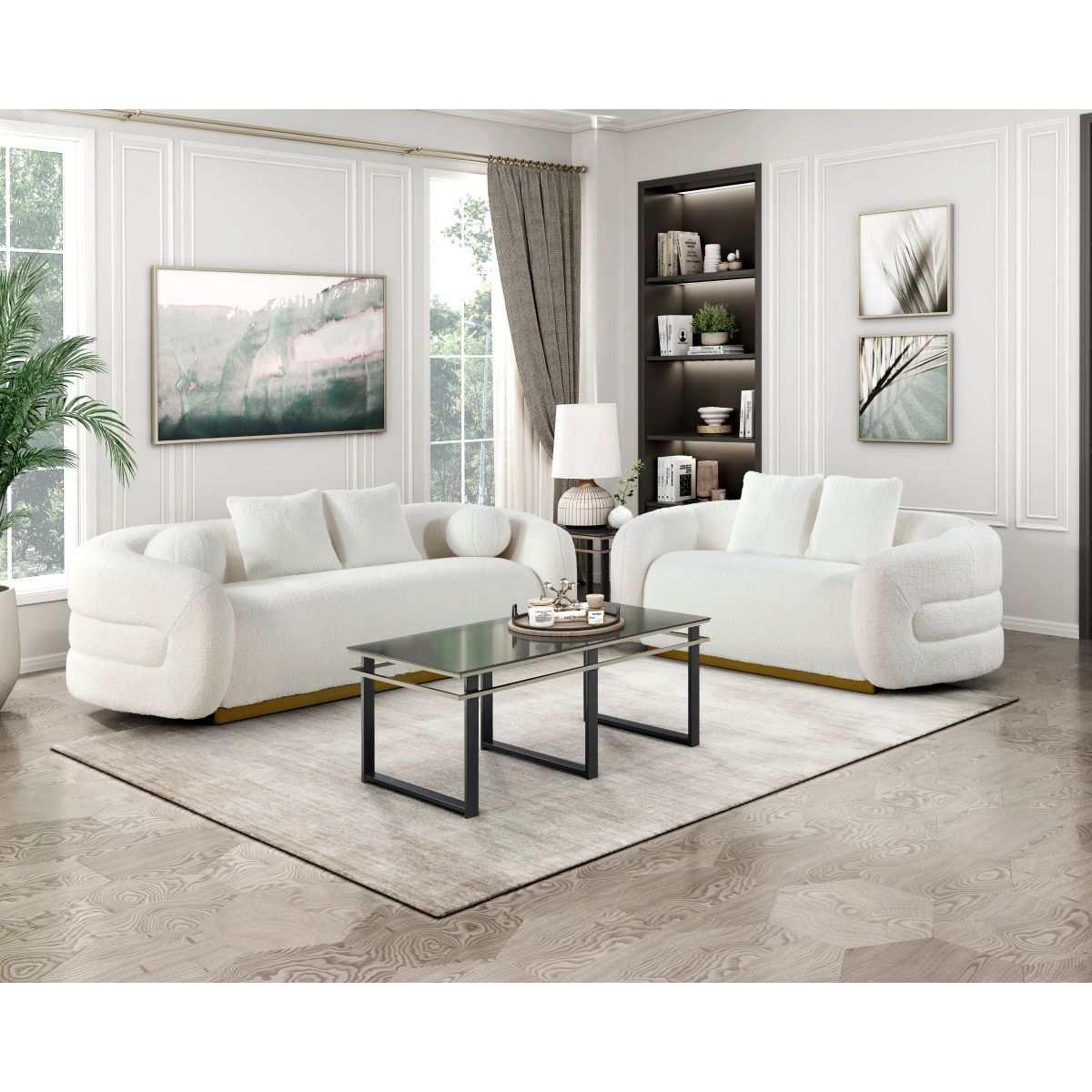 Novella - Loveseat - White