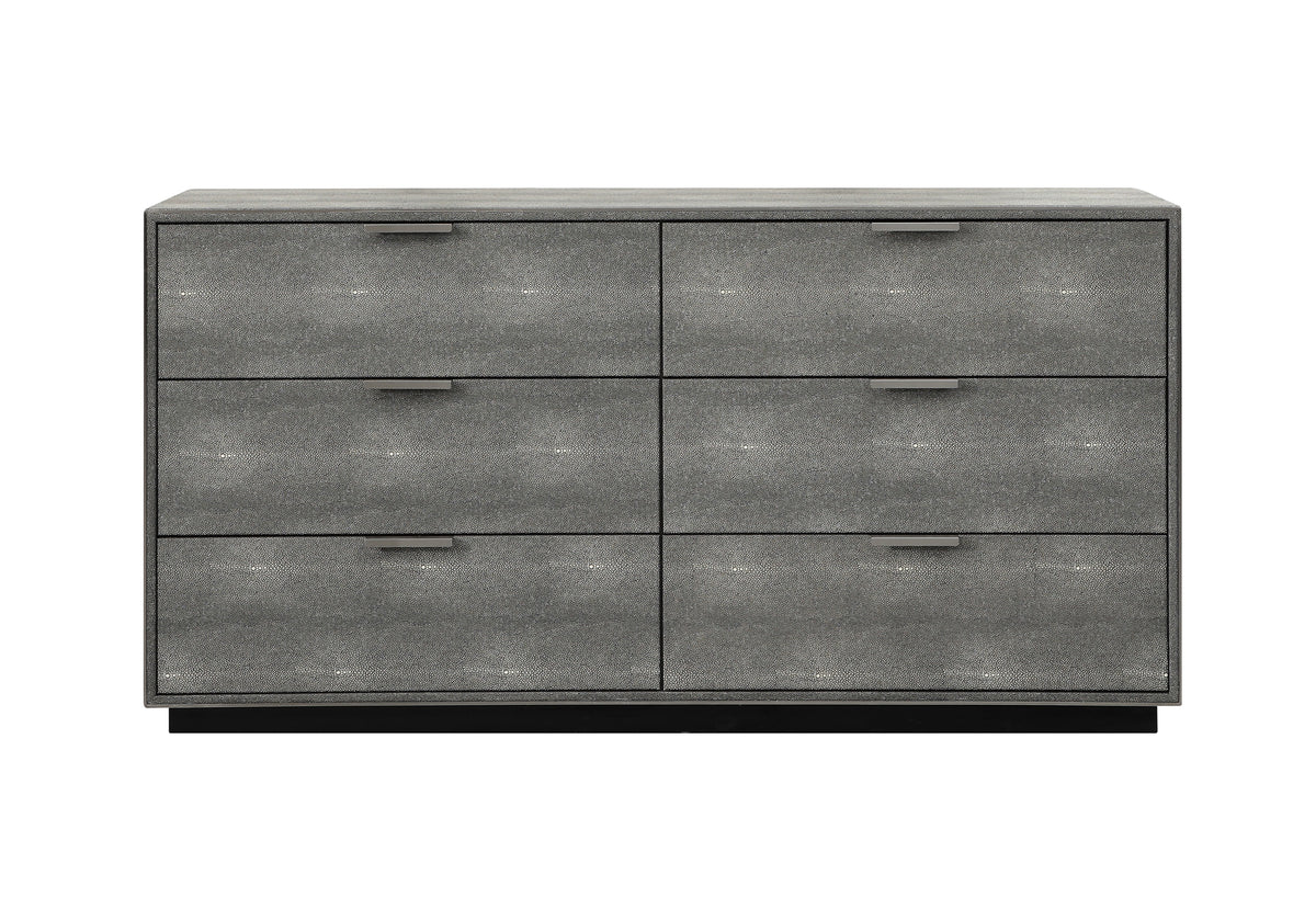 Dynasty - Modern Shagreen Dresser