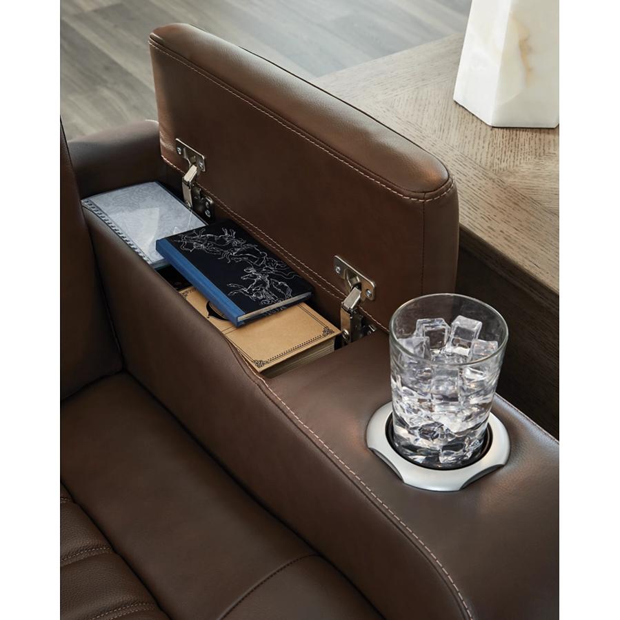Diamond Modern Furniture Exclusive Design High Impact Power Reclining Leather Match Sofa U1060115 IMAGE 10