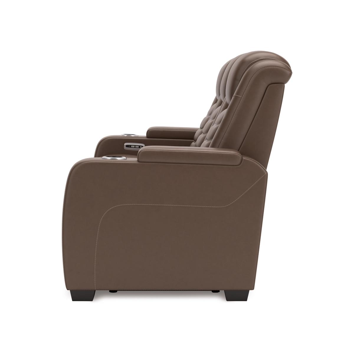 Diamond Modern Furniture Exclusive Design High Impact Power Reclining Leather Match Sofa U1060115 IMAGE 3