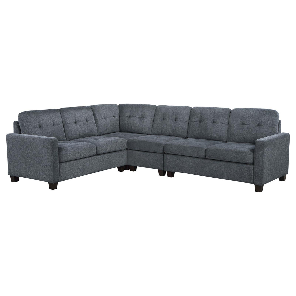 Georgina Fabric 4 pc Sectional 551701-SET