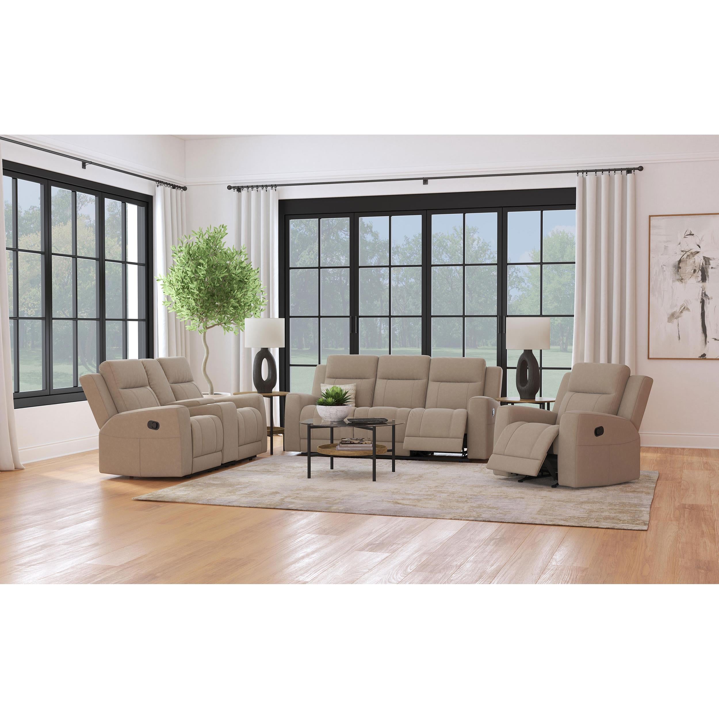 Diamond Modern Furniture COA Brentwood Fabric Recliner 610283 IMAGE 11